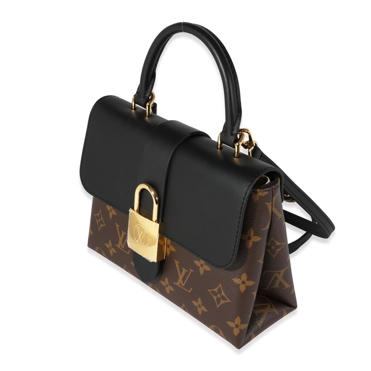 Louis Vuitton Louis Vuitton Monogram Canvas & Black Leather Locky BB