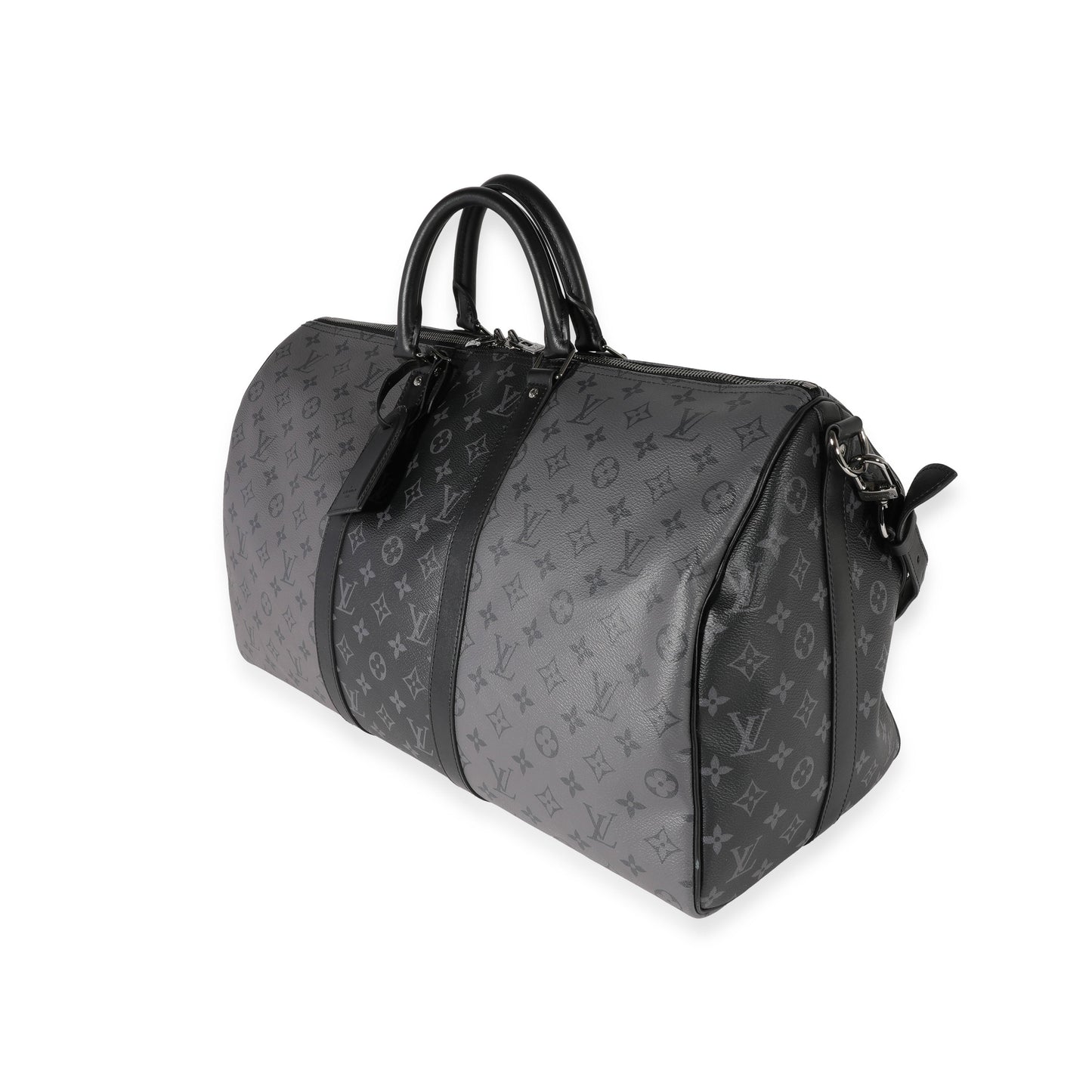Louis Vuitton Louis Vuitton Monogram Eclipse Reverse Keepall Bandoulière 50