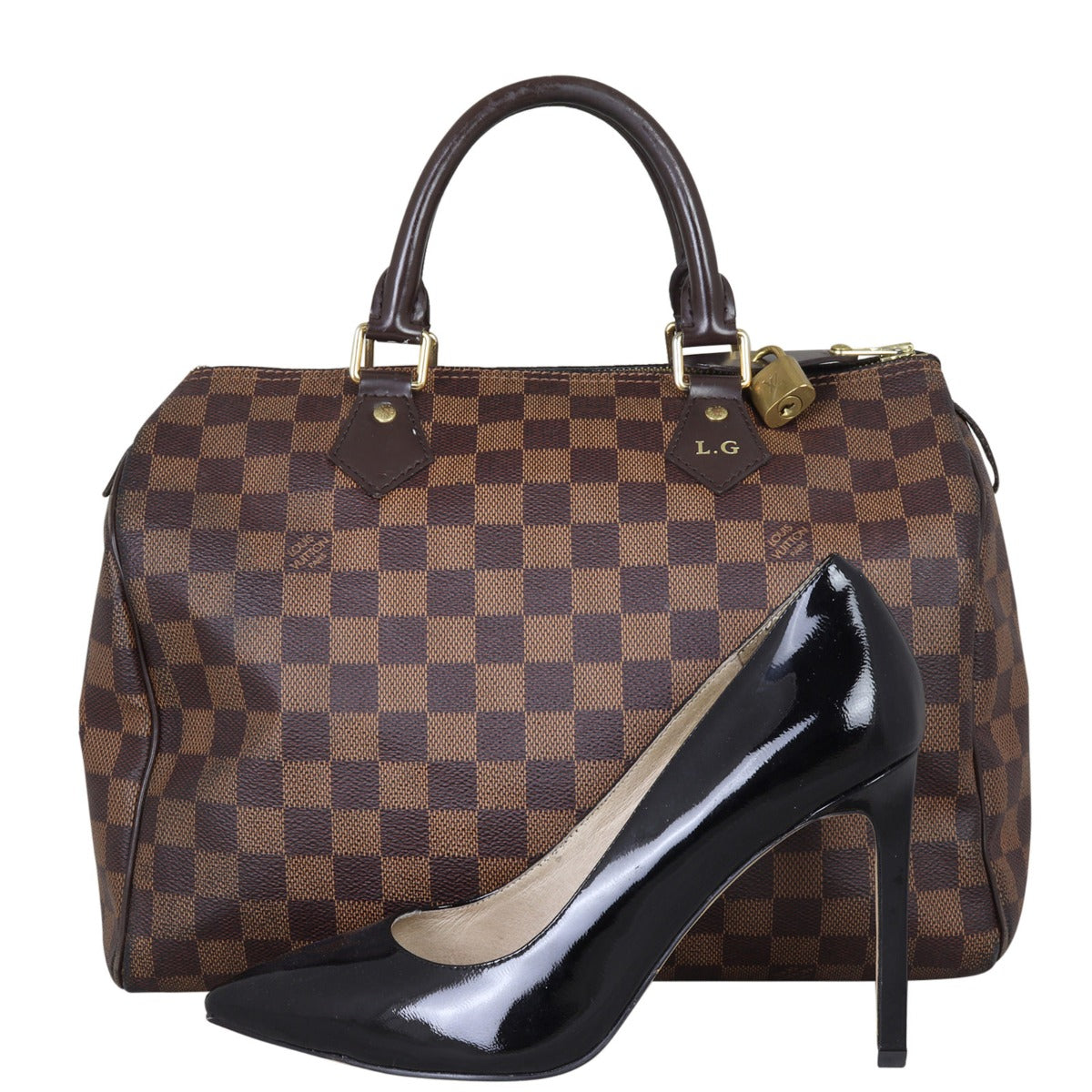 Louis Vuitton Speedy 30 Damier Ebene