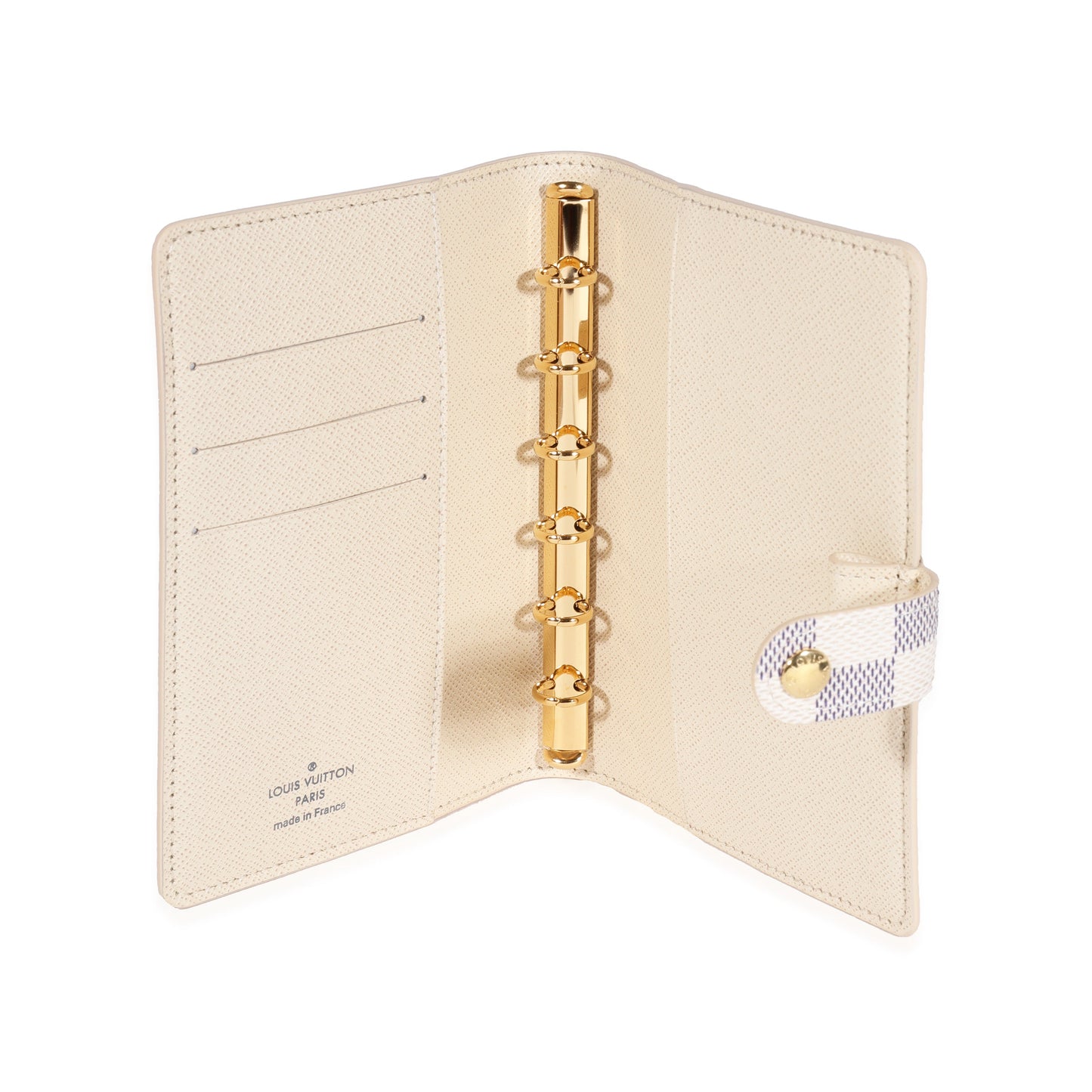 Louis Vuitton Louis Vuitton Damier Azur Small Ring Agenda