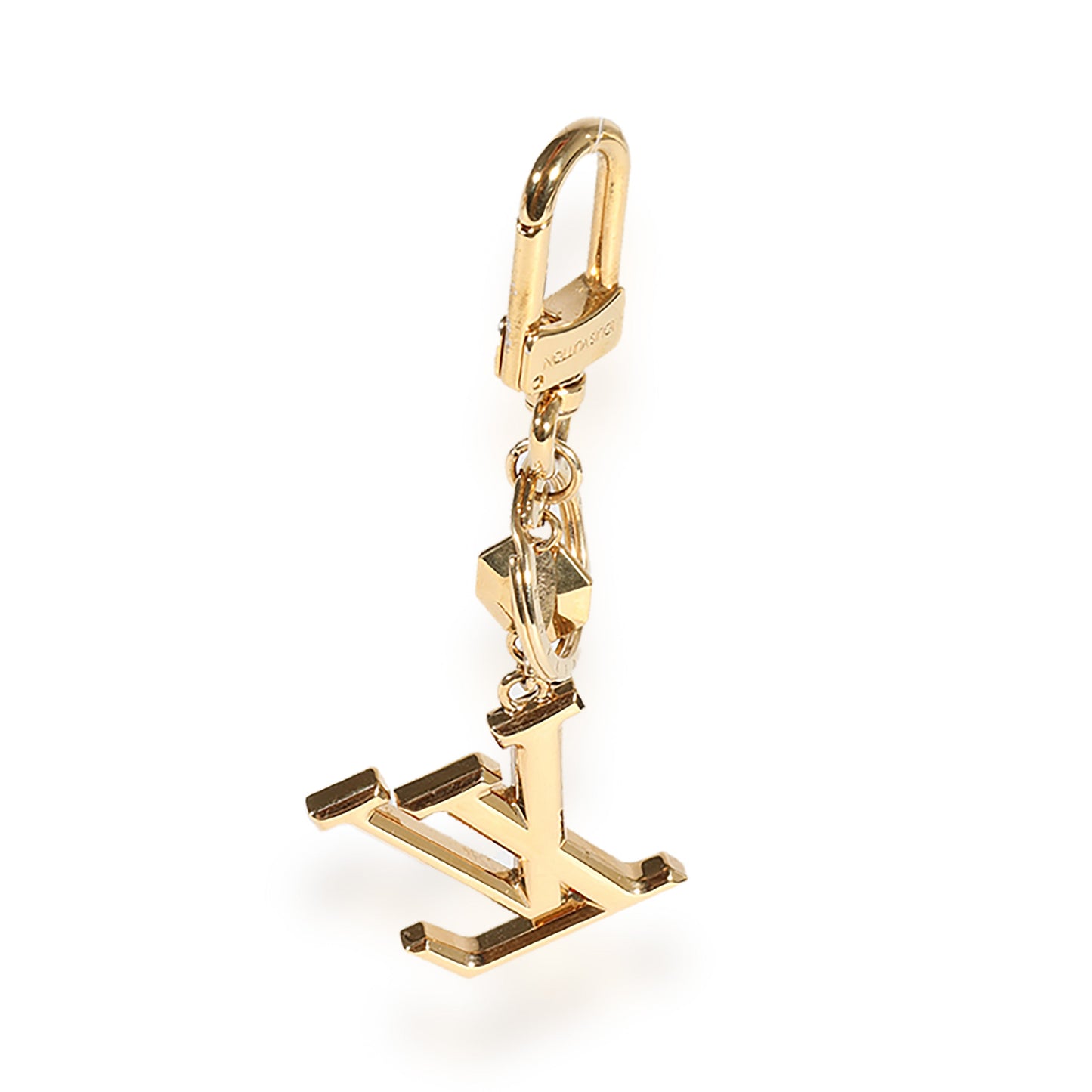 Louis Vuitton Louis Vuitton Gold Metal LV Facettes Bag Charm