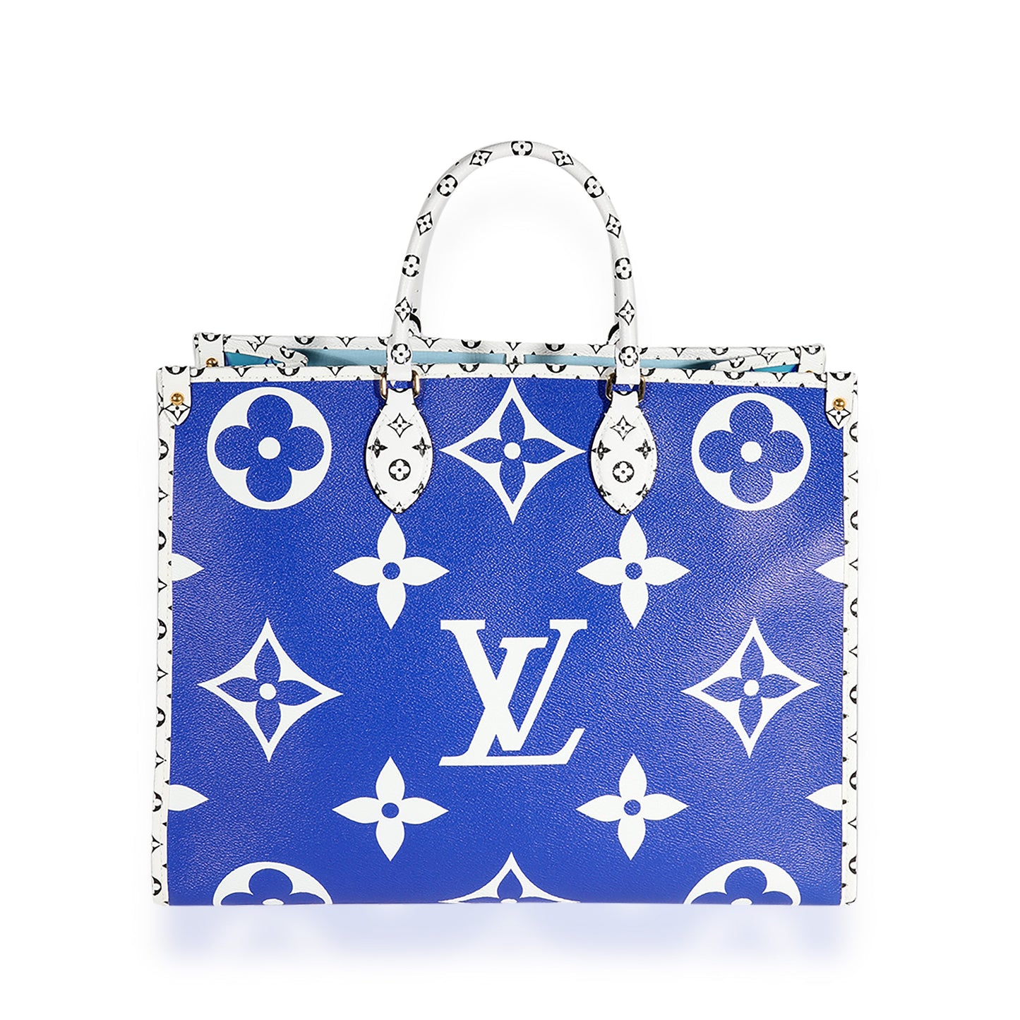 Louis Vuitton Louis Vuitton Limited Edition Blue Monogram Giant Hamptons Onthego