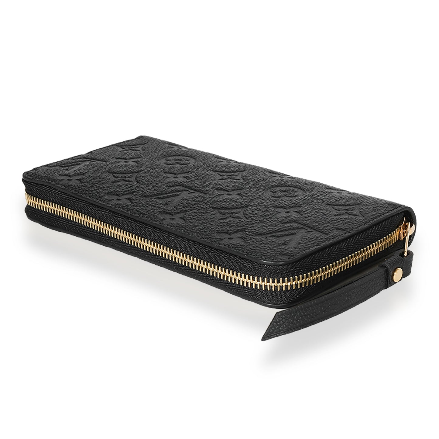 Louis Vuitton Louis Vuitton Black Monogram Empreinte Zippy Wallet