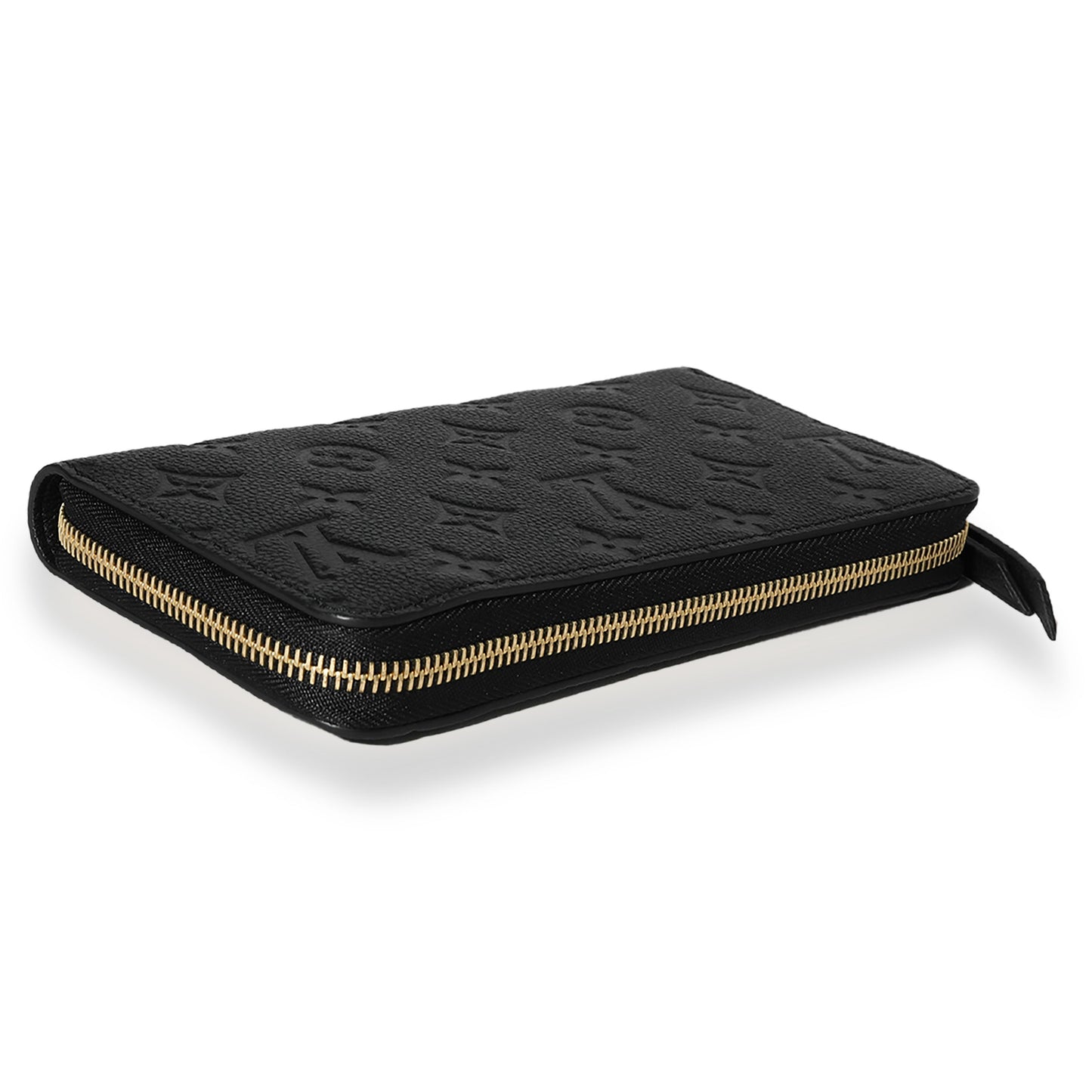 Louis Vuitton Louis Vuitton Black Monogram Empreinte Zippy Wallet