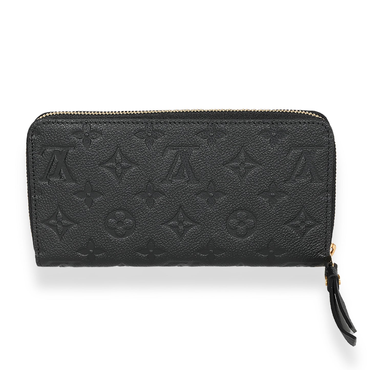 Louis Vuitton Louis Vuitton Black Monogram Empreinte Zippy Wallet
