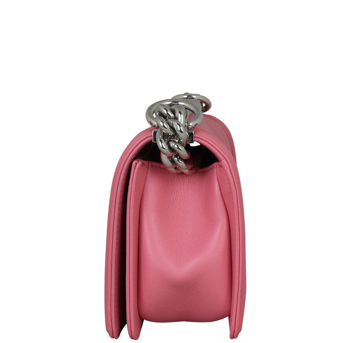 Chanel Boy Small Chevron | Pink