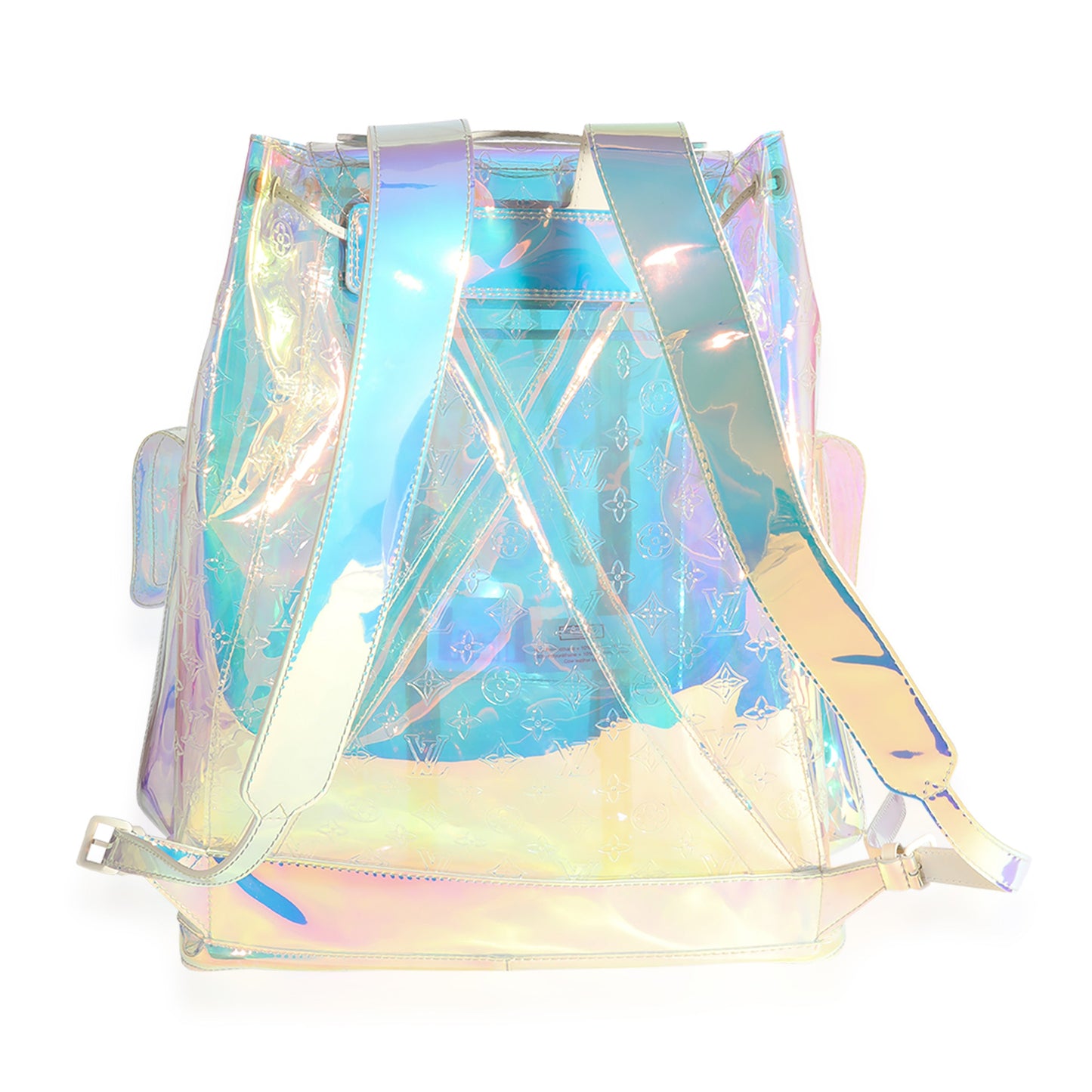 Louis Vuitton Louis Vuitton X Virgil Abloh PVC Prism Christopher Backpack