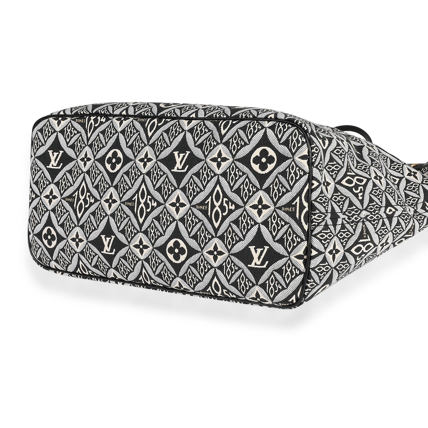 Louis Vuitton Louis Vuitton Black Jacquard Since 1854 Neverfull MM