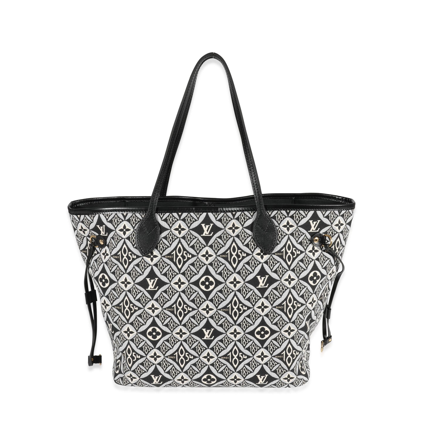Louis Vuitton Louis Vuitton Black Jacquard Since 1854 Neverfull MM