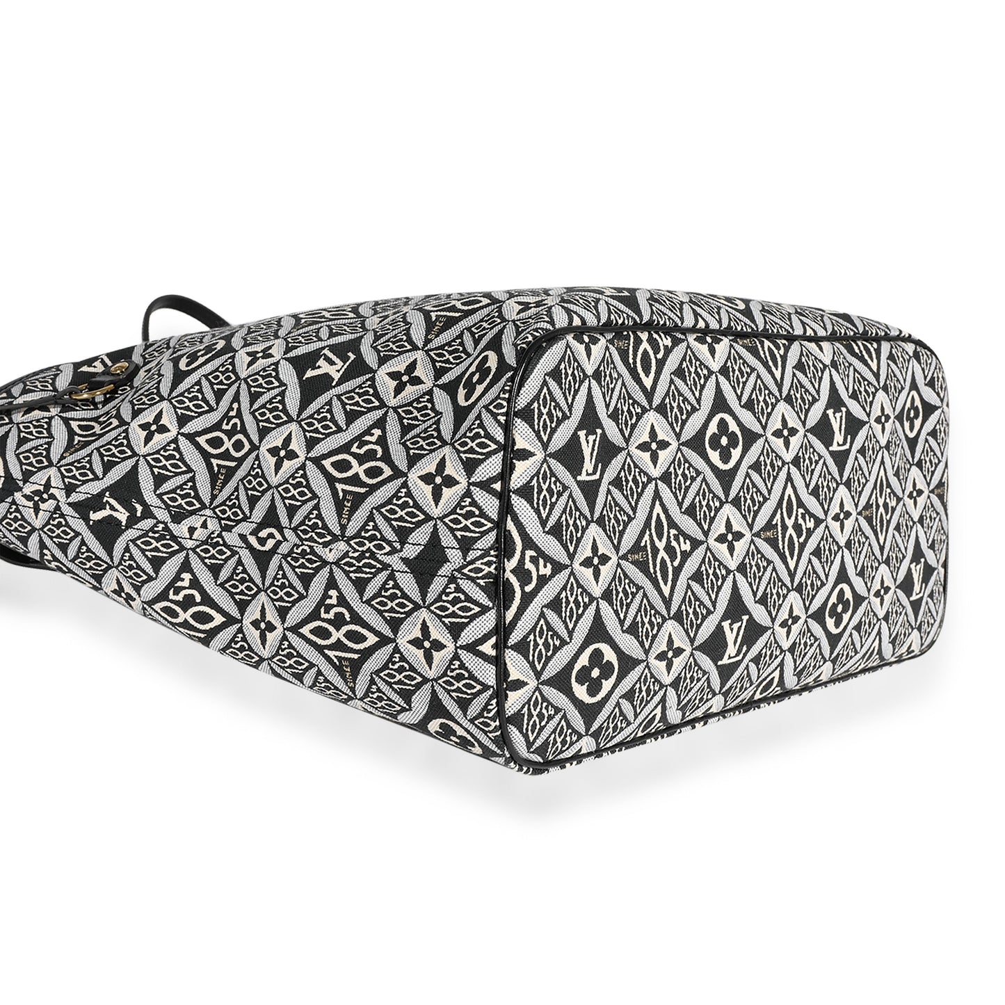 Louis Vuitton Louis Vuitton Black Jacquard Since 1854 Neverfull MM