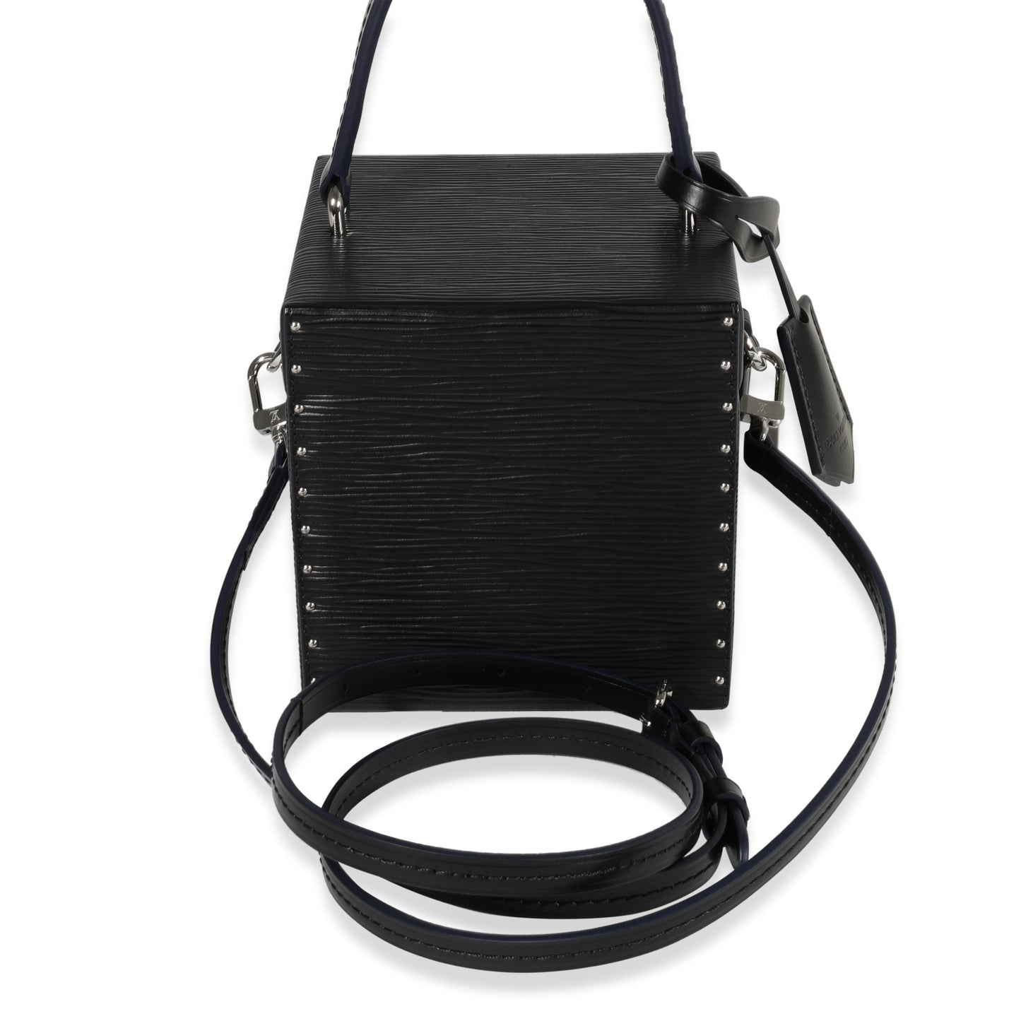 Louis Vuitton Louis Vuitton Noir Epi Leather Bleecker Box