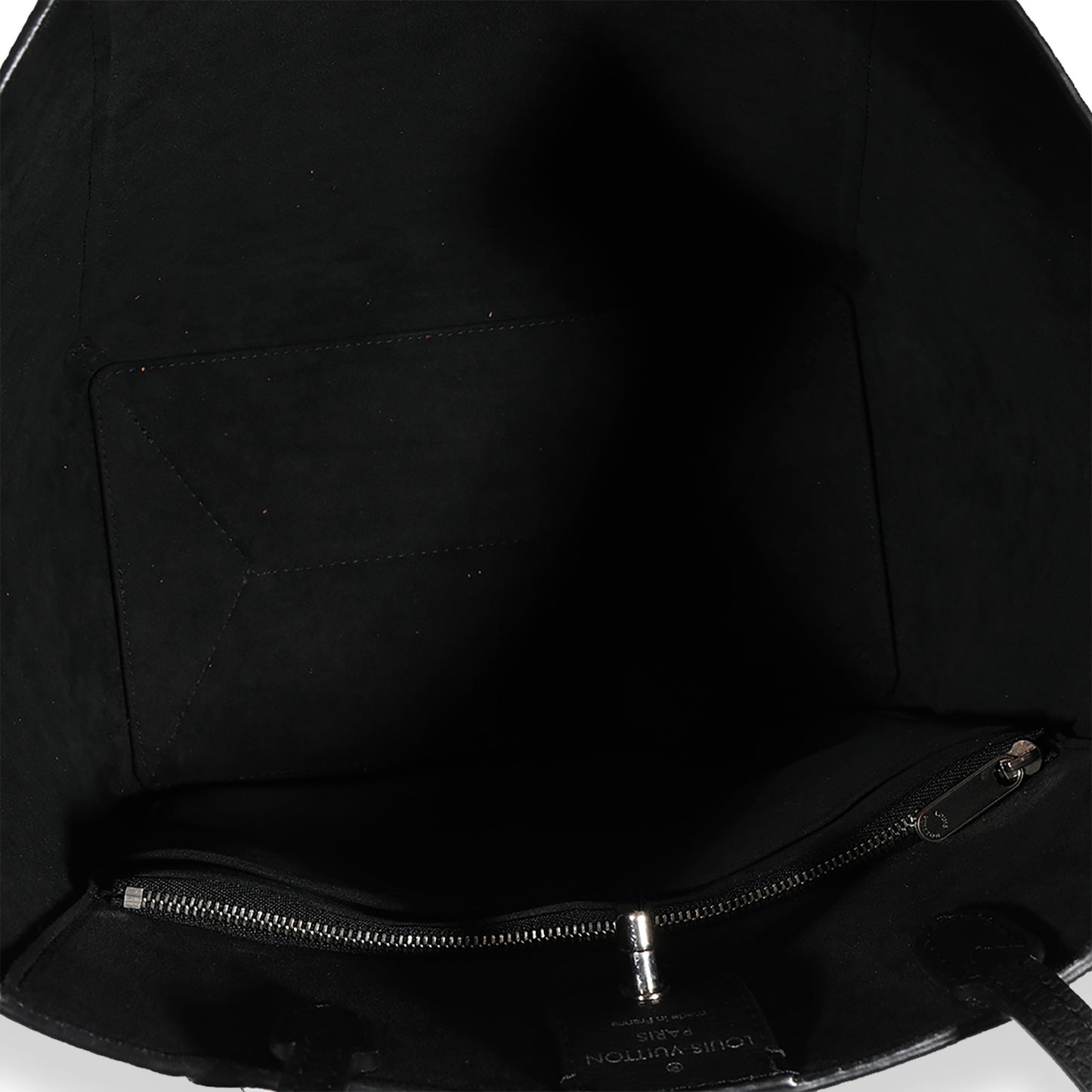 Louis Vuitton Louis Vuitton Black Grained Calfskin Lockme Cabas Tote