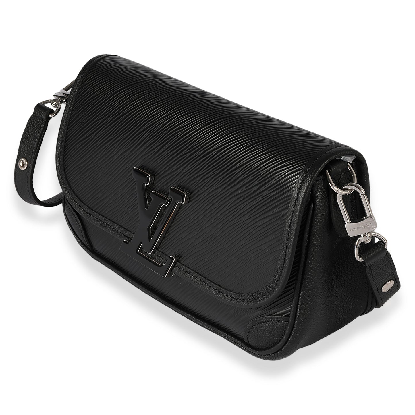 Louis Vuitton Louis Vuitton Black Epi Leather Buci Bag