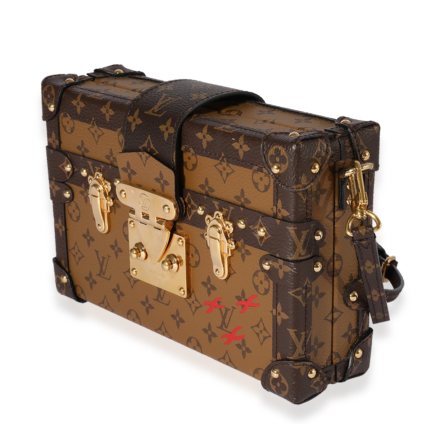 Louis Vuitton Louis Vuitton Monogram Reverse Canvas Petite Malle