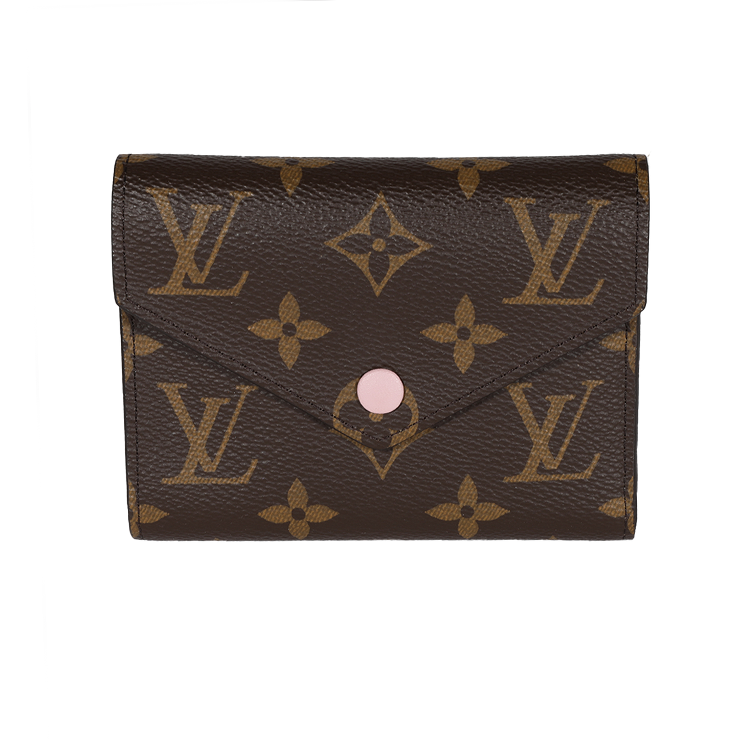 Louis Vuitton Louis Vuitton Monogram Canvas & Rose Ballerine Victorine Wallet