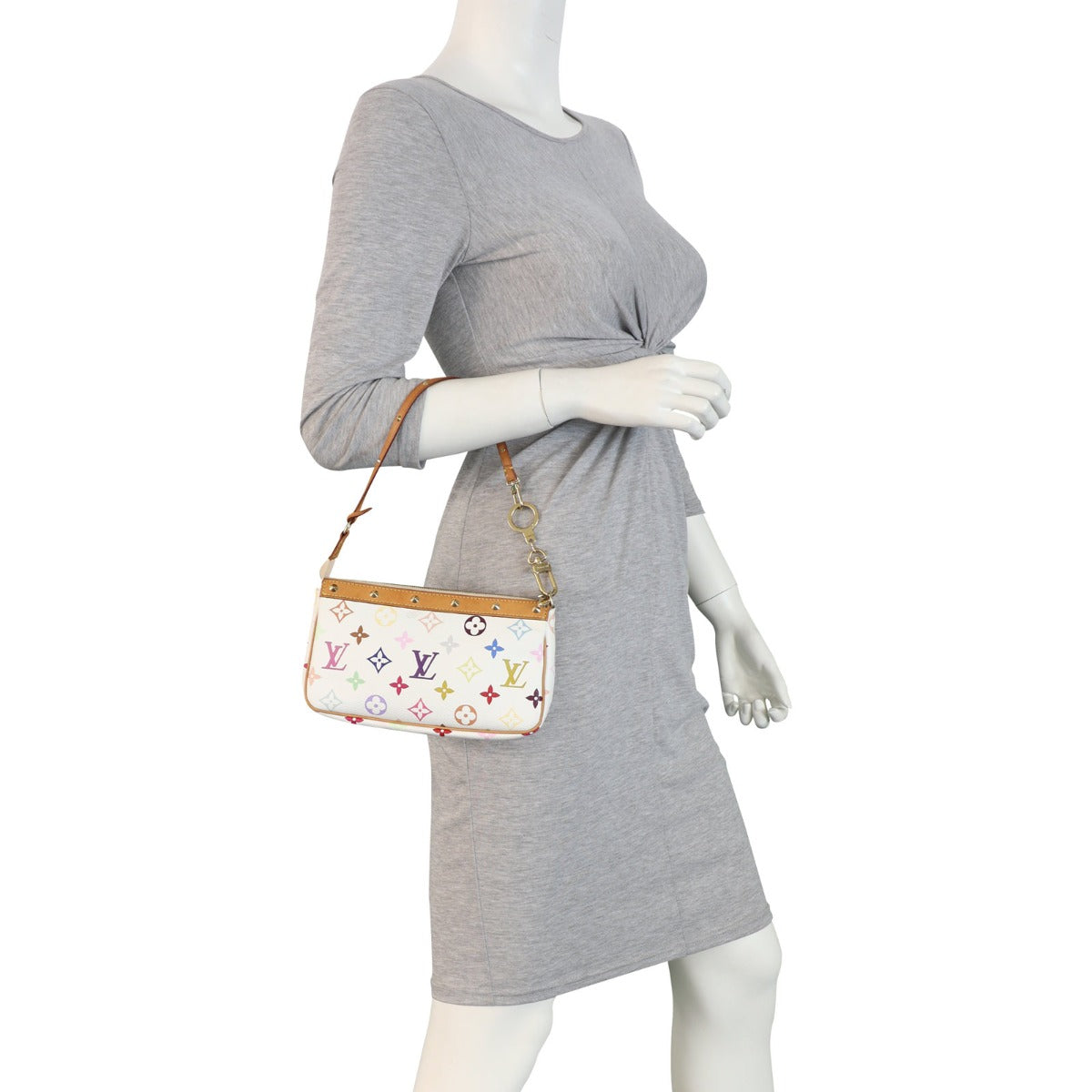 Louis Vuitton Pochette Accessories Monogram Multicolore