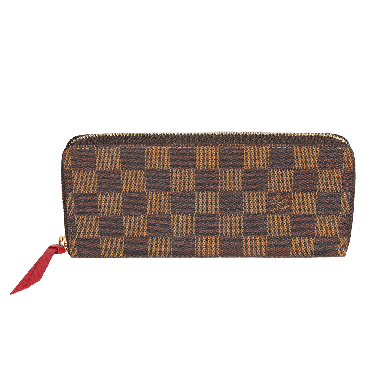 Louis Vuitton Louis Vuitton Damier Ebene & Cherry Clémence Wallet