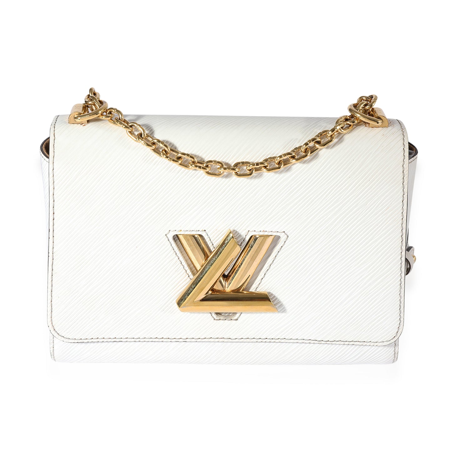 Louis Vuitton Louis Vuitton White Epi Twist MM