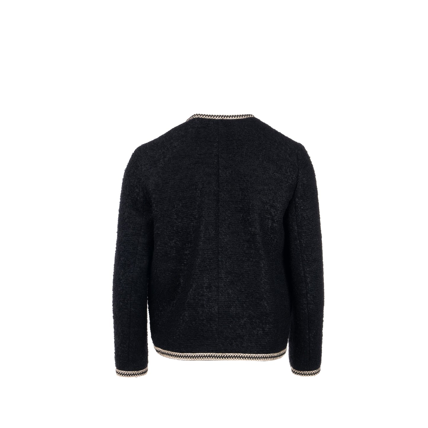 Celine Size 34 blazer laine / mohair black