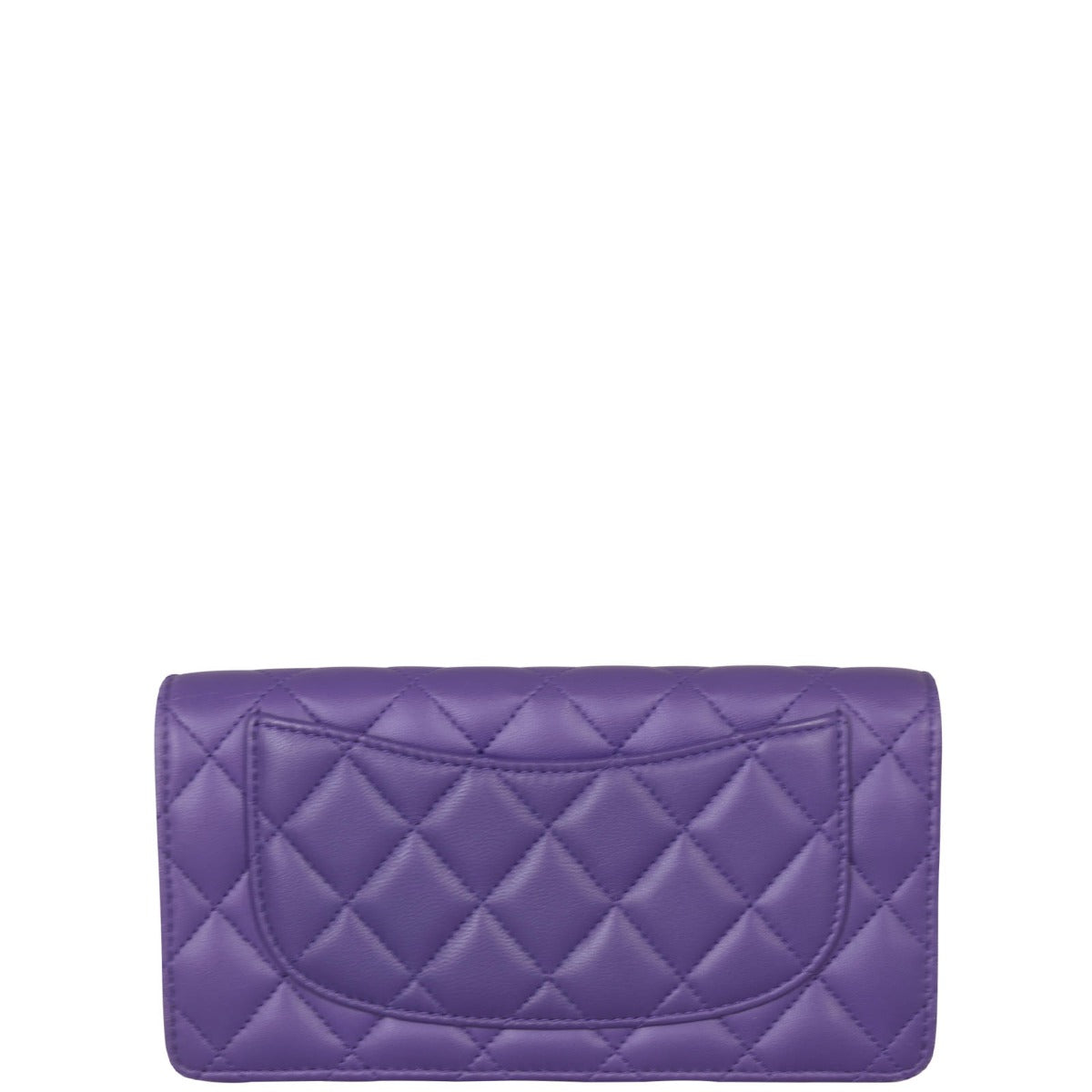 Chanel Classic CC Yen Wallet | Purple