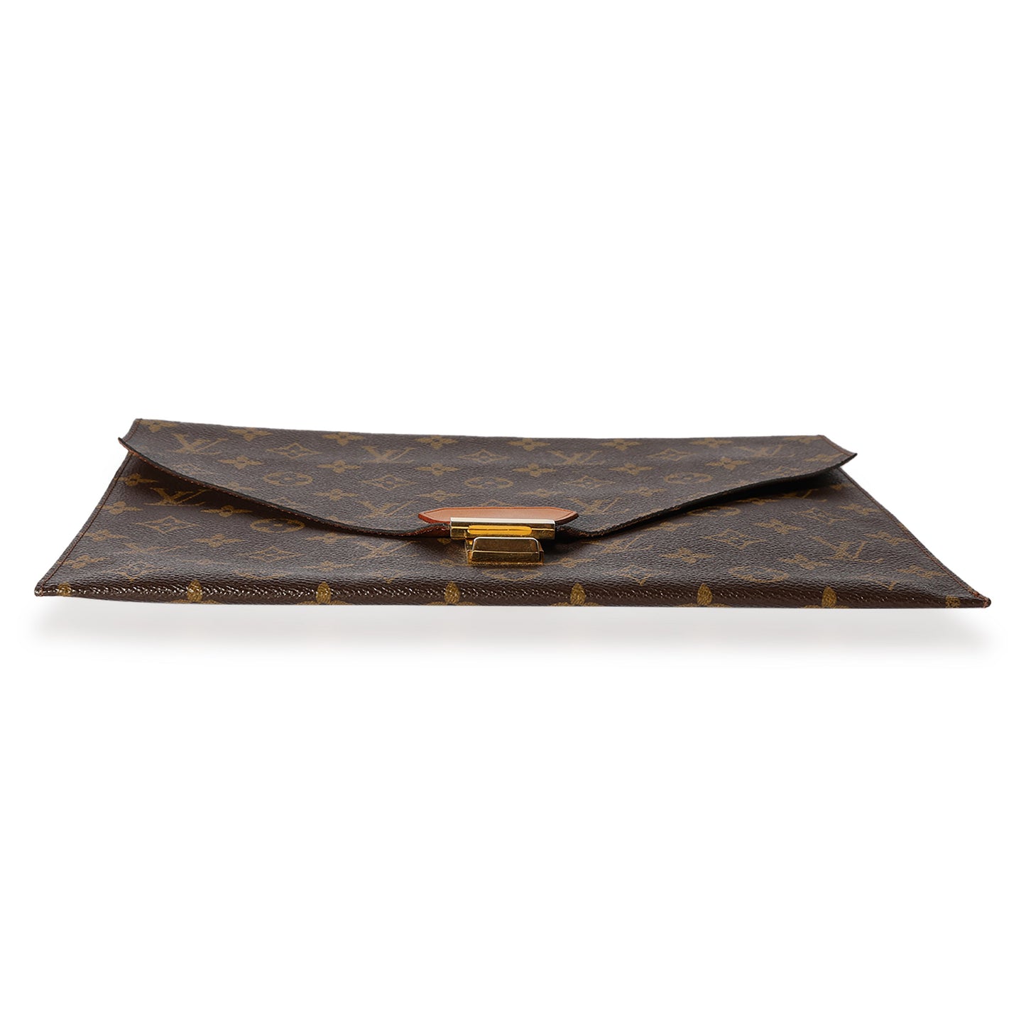 Louis Vuitton Louis Vuitton Vintage Monogram Canvas Envelope Clutch