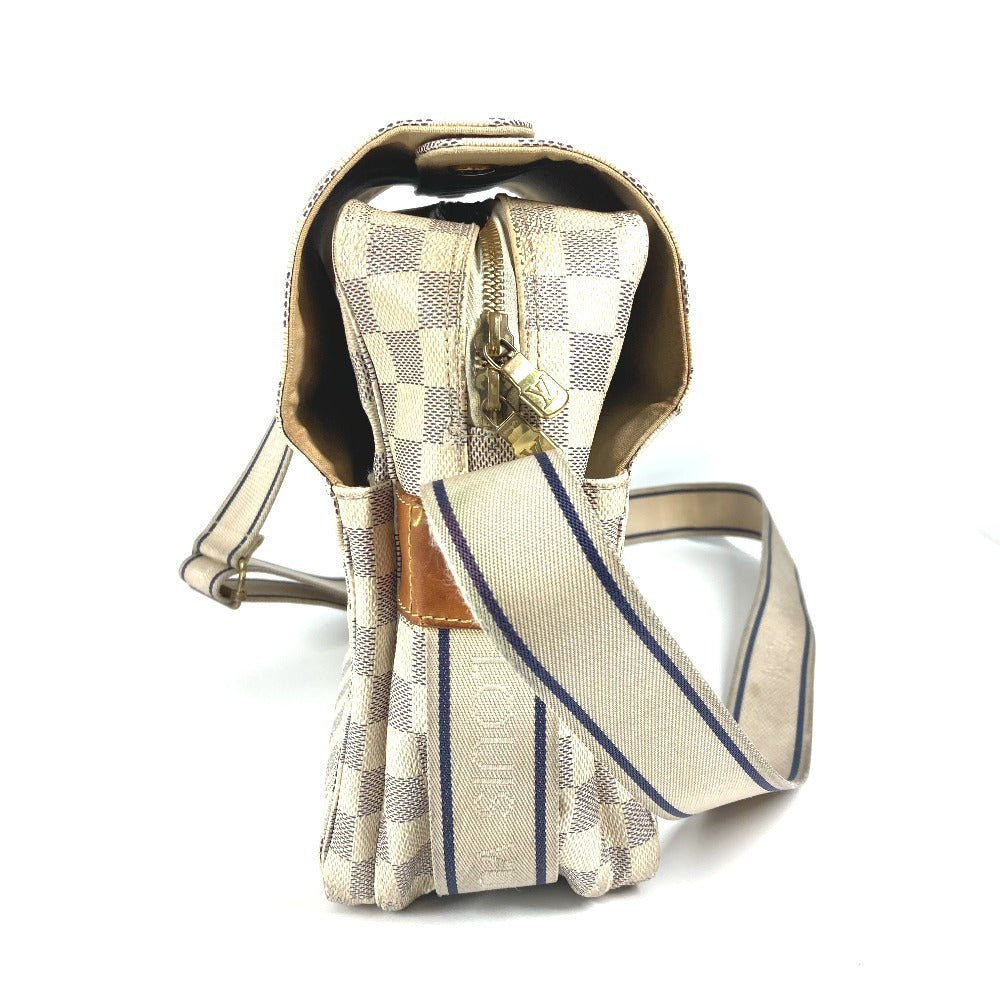LOUIS VUITTON Shoulder Bag N51189 Damier Azur Canvas white Damier Azur Naviglio Women