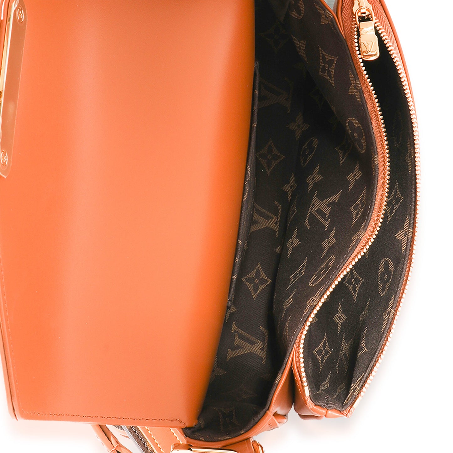 Louis Vuitton Louis Vuitton Hazelnut Calfskin Swing Bag