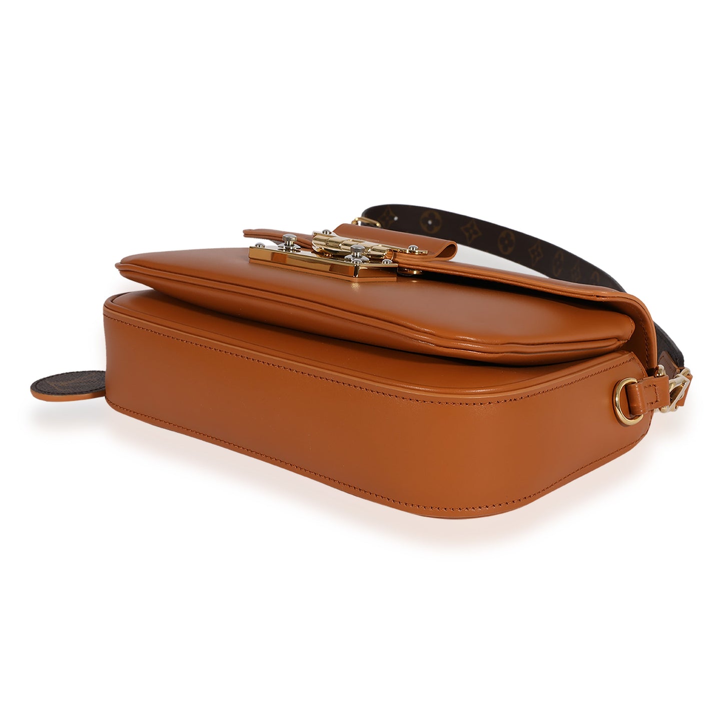 Louis Vuitton Louis Vuitton Hazelnut Calfskin Swing Bag