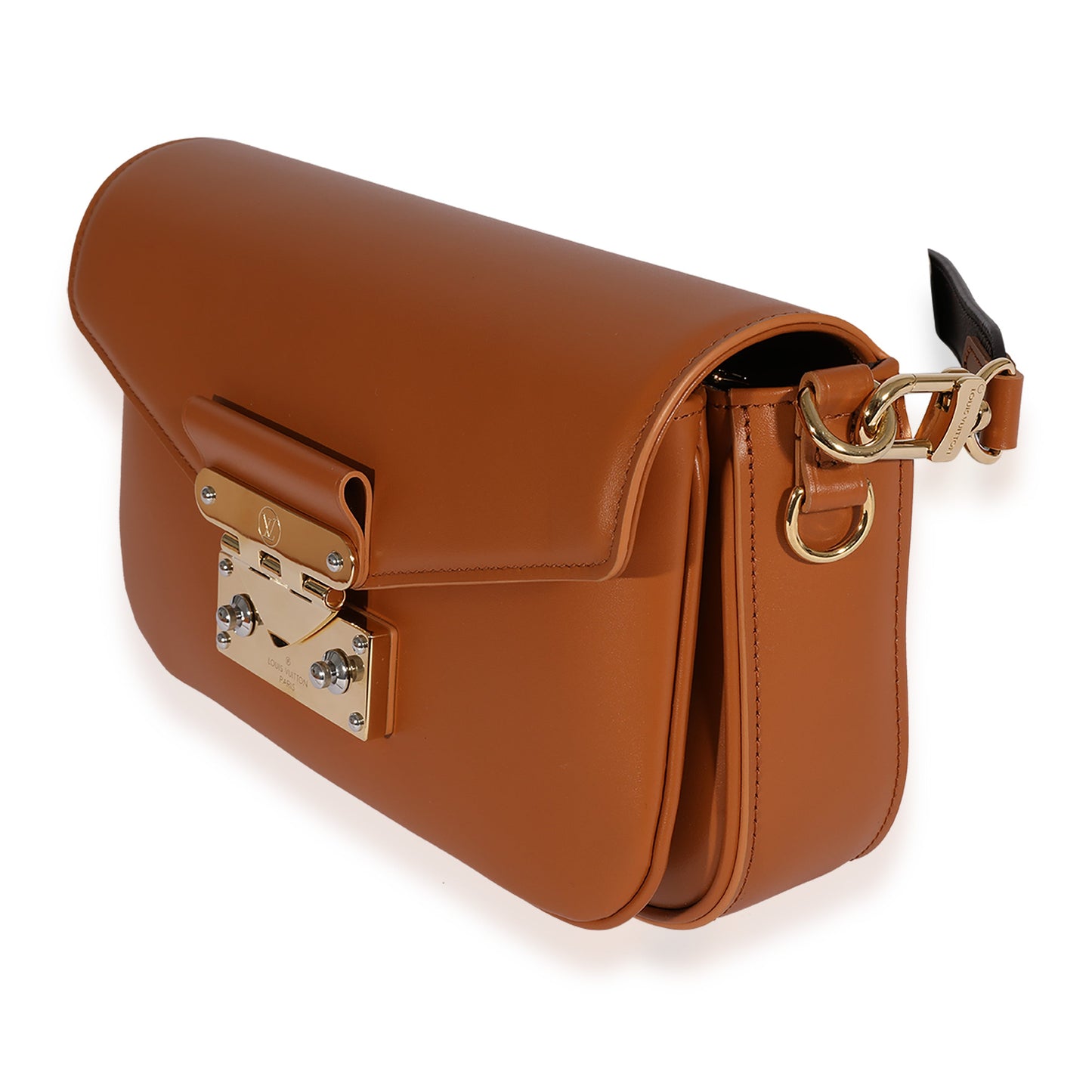 Louis Vuitton Louis Vuitton Hazelnut Calfskin Swing Bag