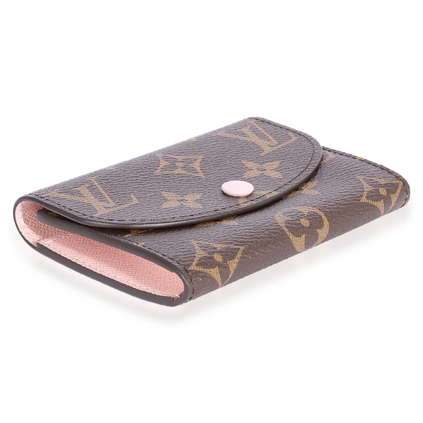 Louis Vuitton Louis Vuitton Monogram Canvas & Fuchsia 6 Key Holder