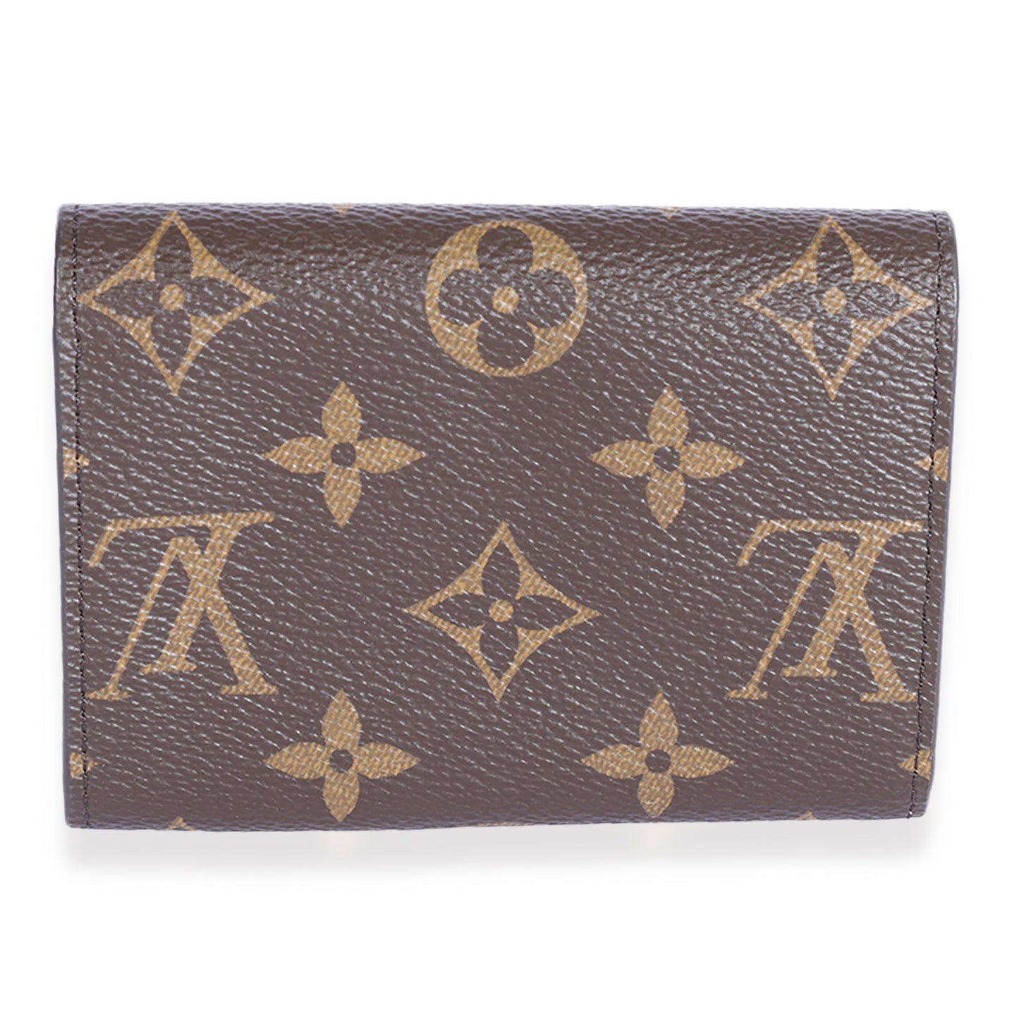 Louis Vuitton Louis Vuitton Monogram Canvas & Fuchsia 6 Key Holder