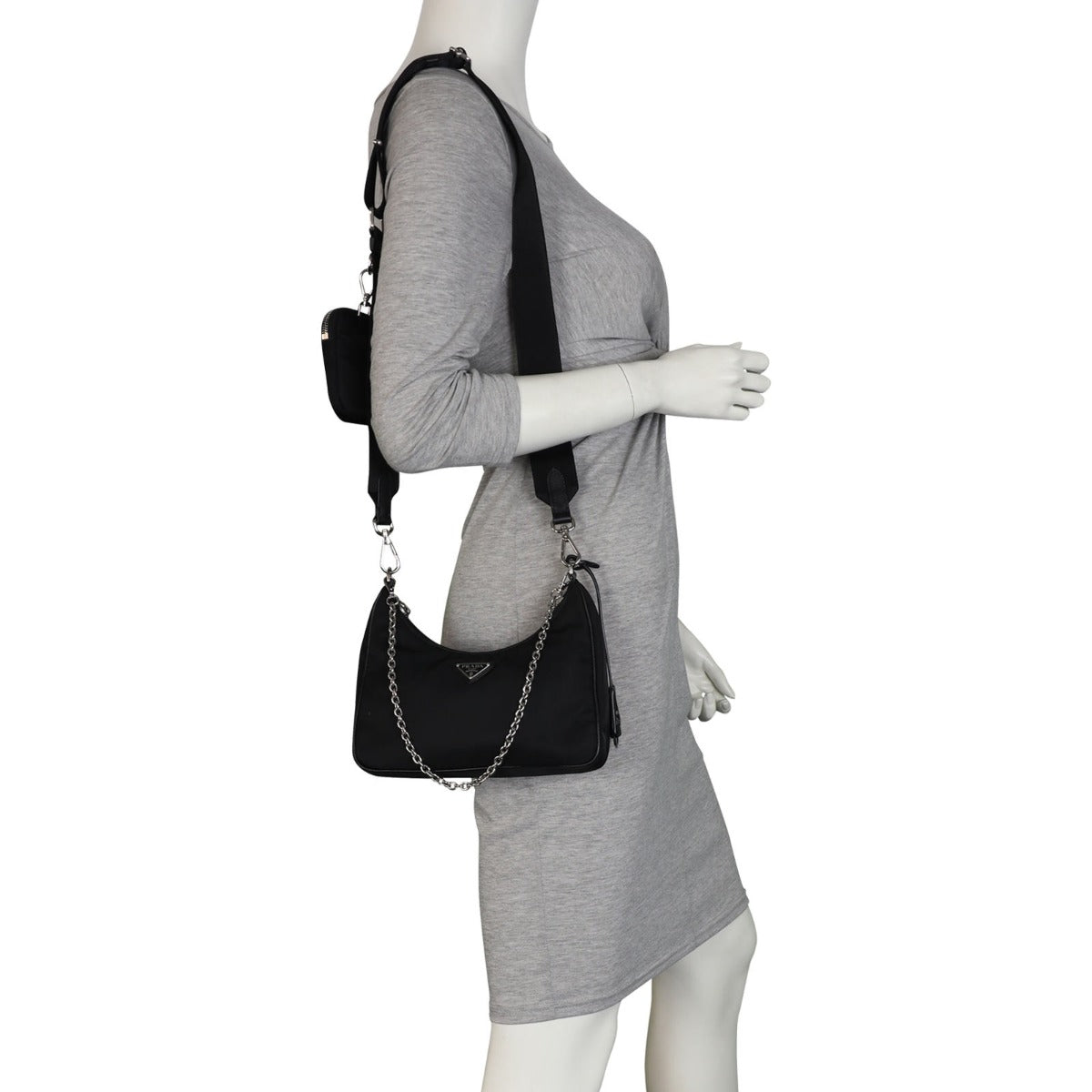 Prada Re-Edition 2005 Tessuto Shoulder Bag