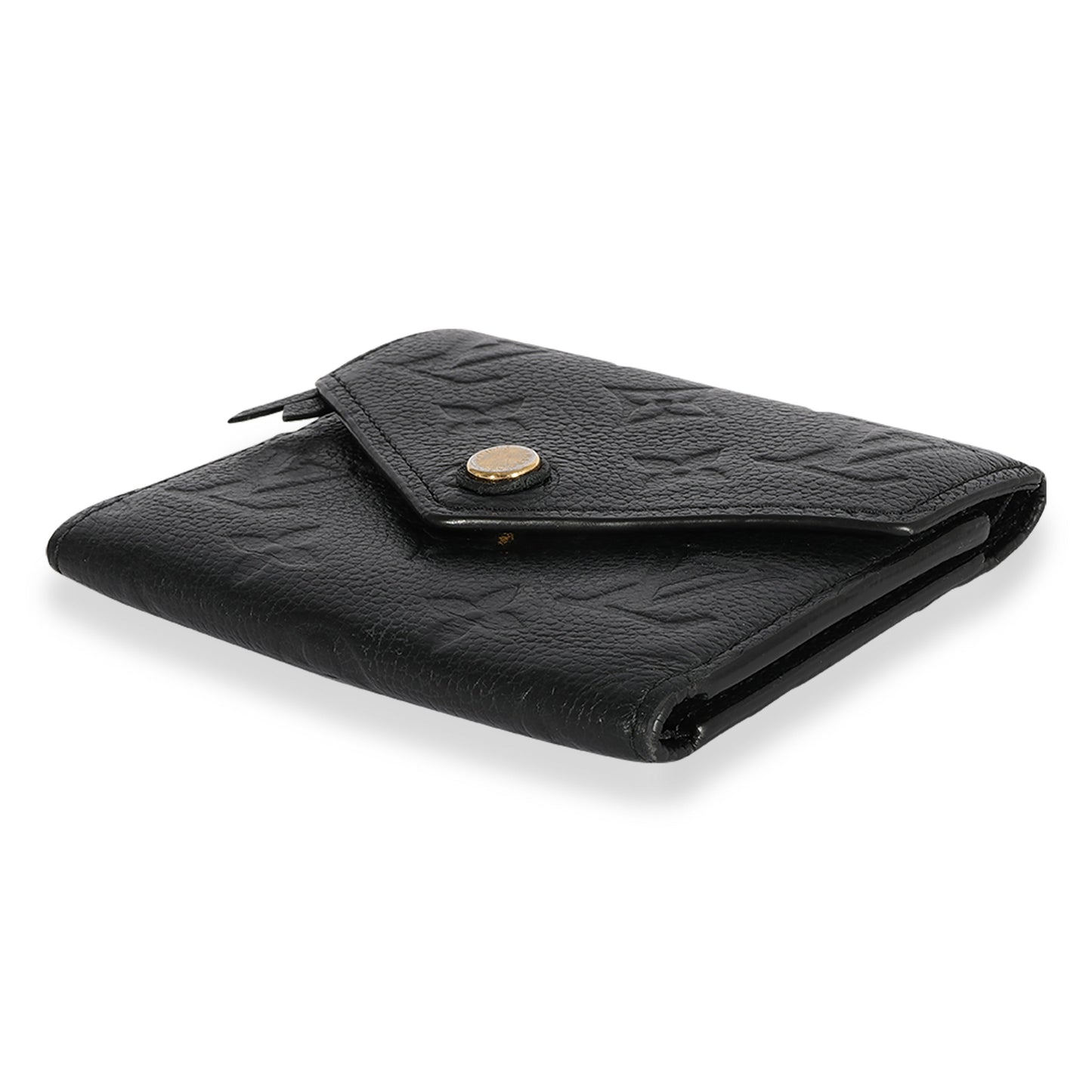 Louis Vuitton Louis Vuitton Black Monogram Empreinte Victorine Wallet