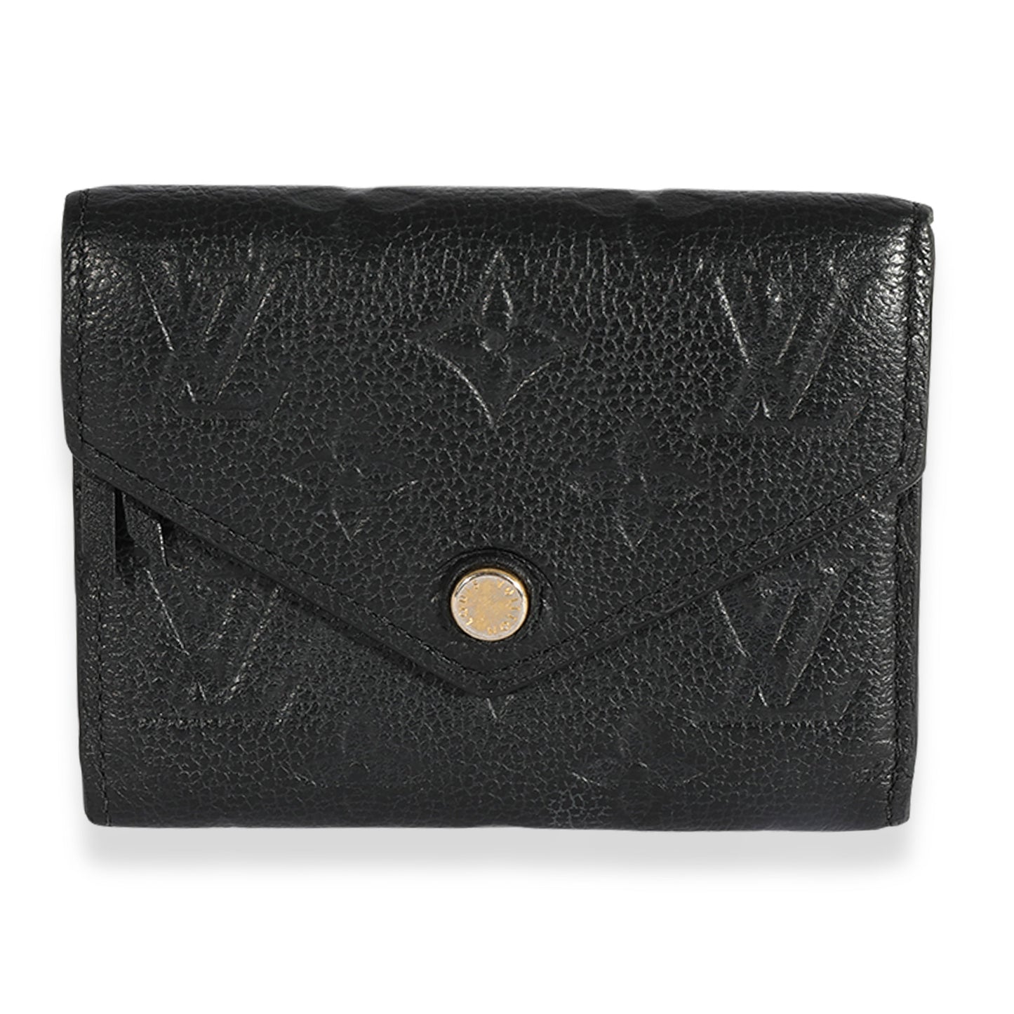 Louis Vuitton Louis Vuitton Black Monogram Empreinte Victorine Wallet