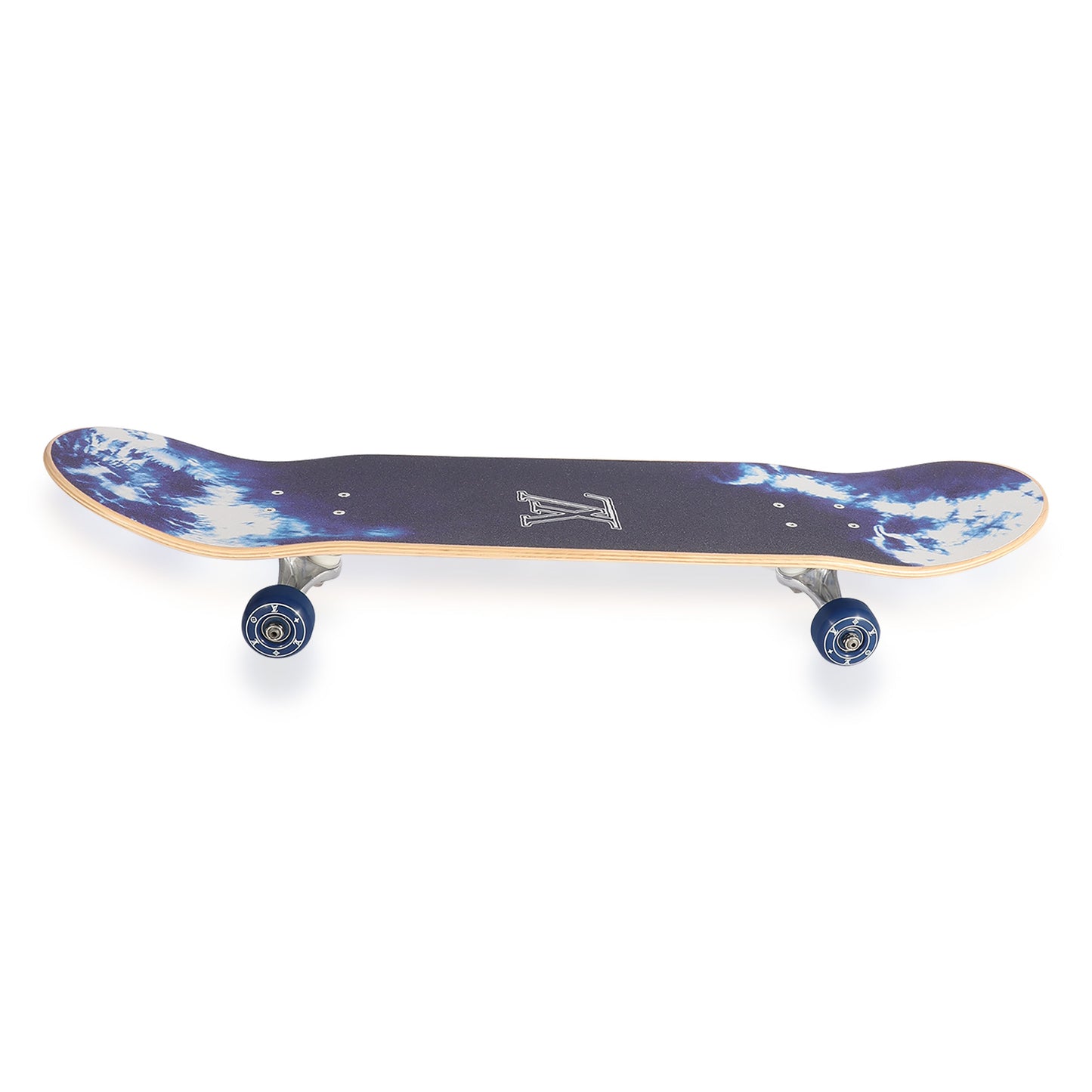 Louis Vuitton Blue Monogram Bandana Tie Dye Skateboard
