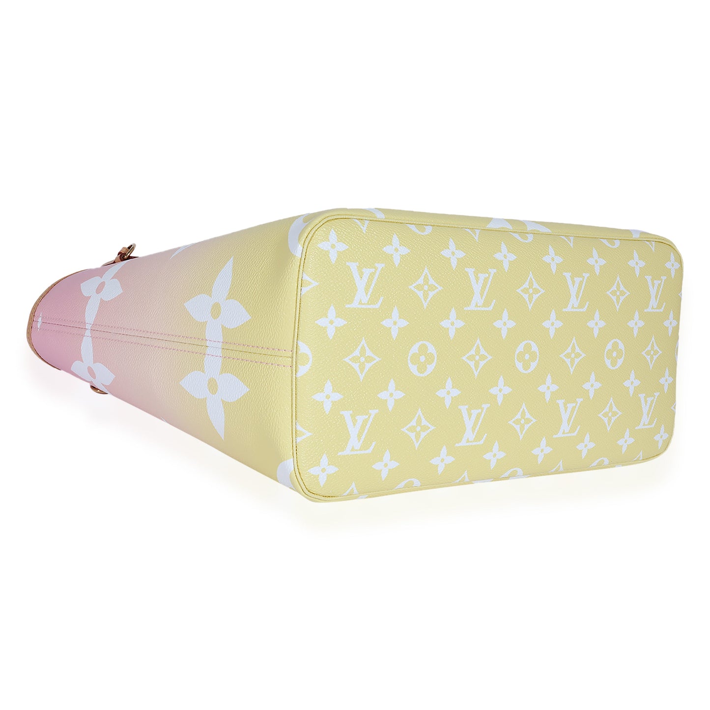 Louis Vuitton Louis Vuitton Pink & Yellow Monogram Giant By The Pool Neverfull MM