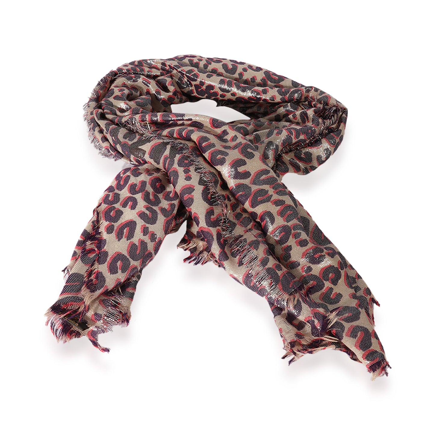 Louis Vuitton Louis Vuitton Multicolor Leopard Stefan Sprouse Stole