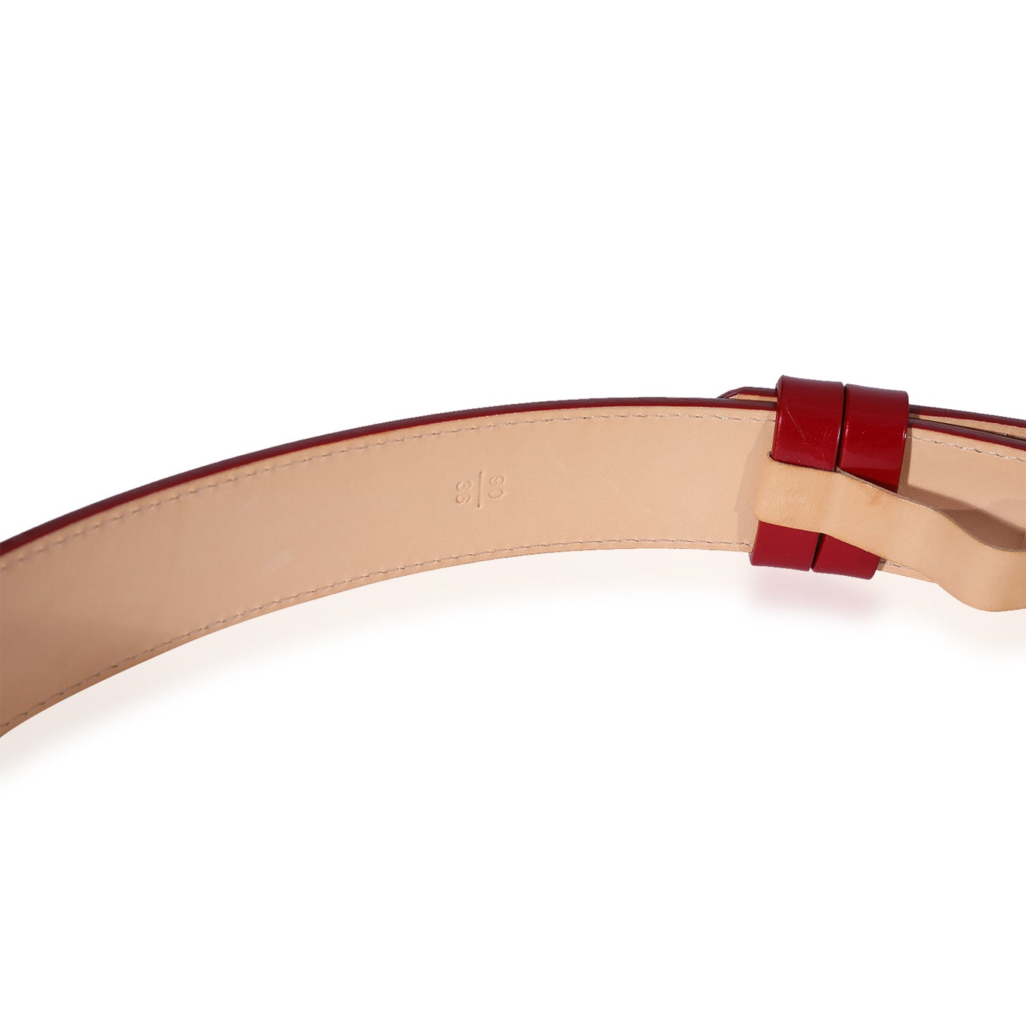 Louis Vuitton Louis Vuitton Pomme DAmour Vernis Ceinture Belt 90/36