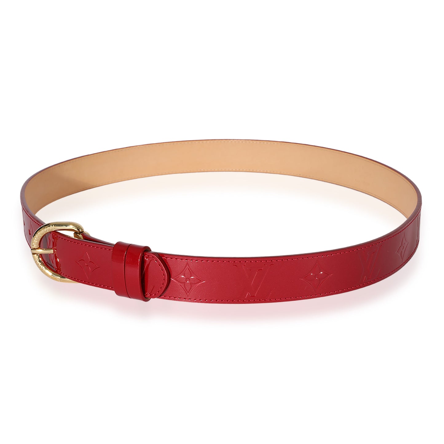 Louis Vuitton Louis Vuitton Pomme DAmour Vernis Ceinture Belt 90/36