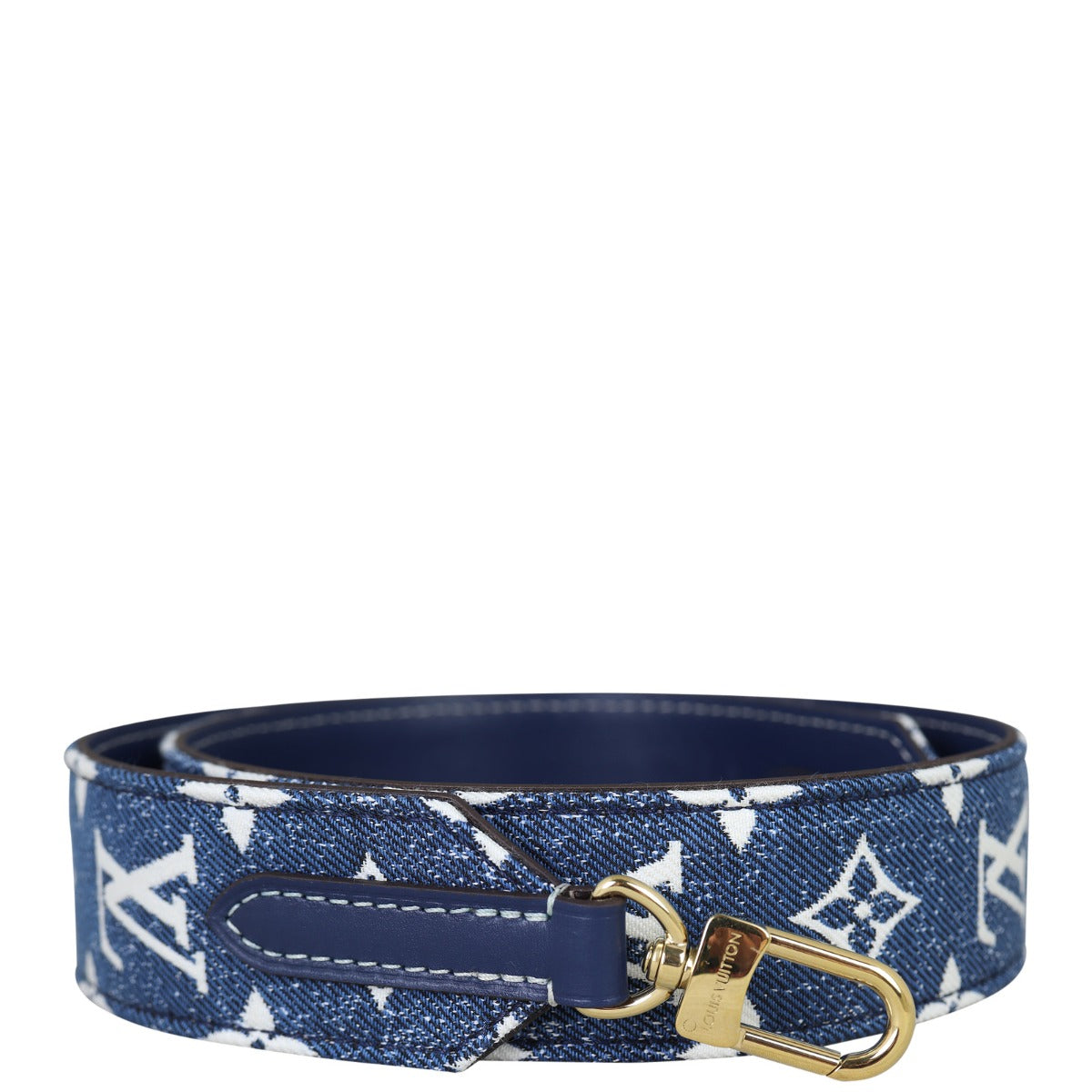 Louis Vuitton Bandouliere Strap Monogram Jacquard Denim