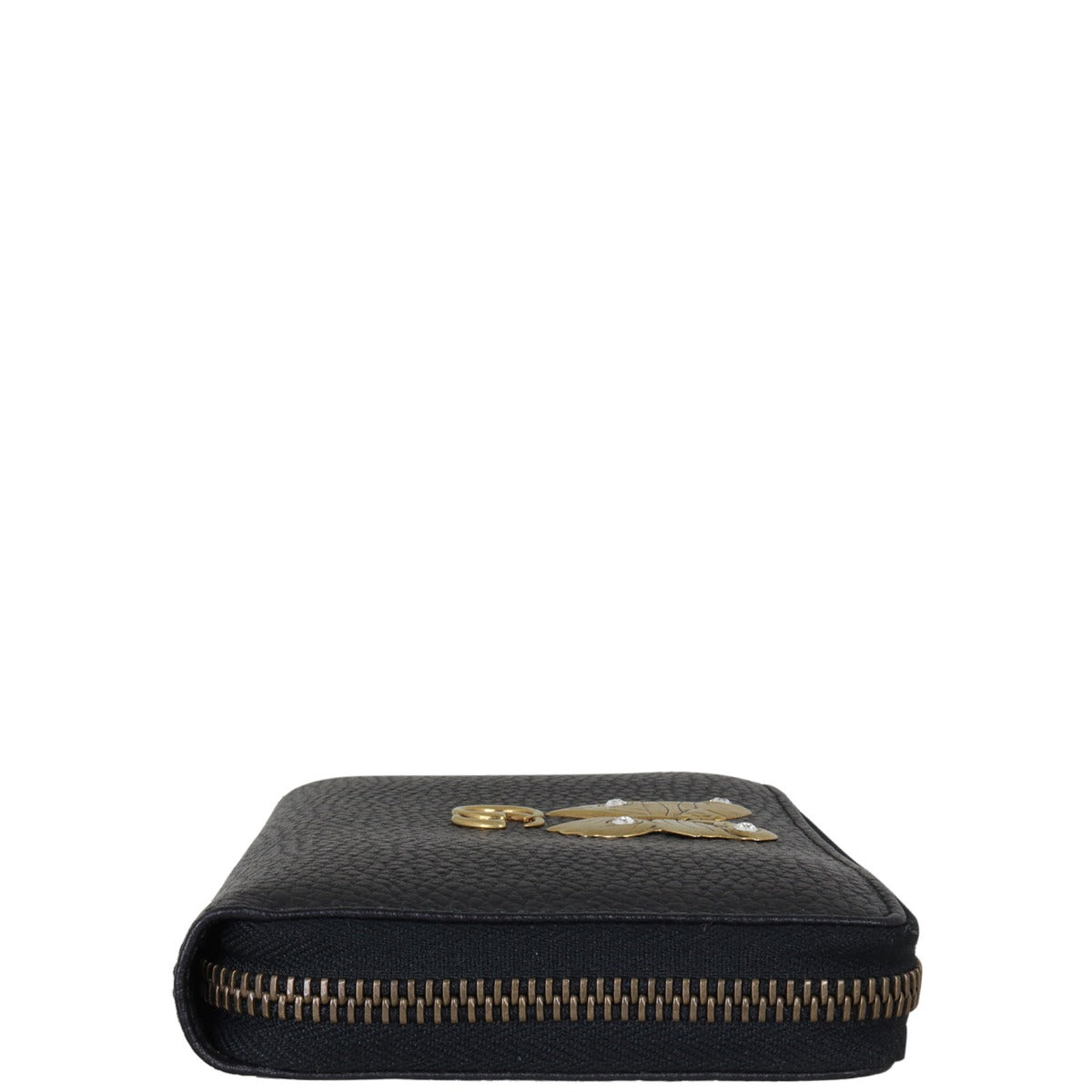 Gucci Butterfly Farfalla Zip Around Continental Wallet