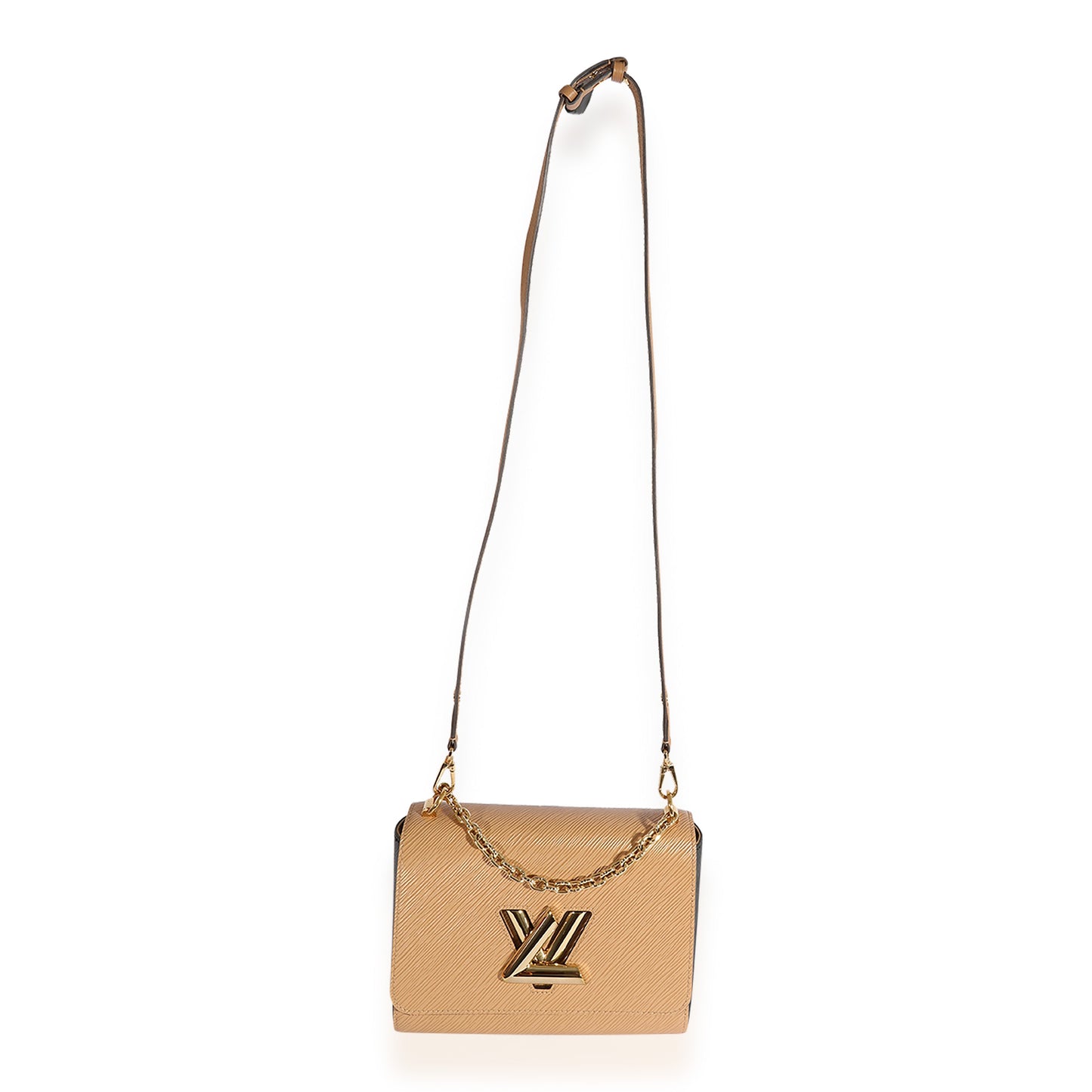 Louis Vuitton Louis Vuitton Camel & Black Epi Leather Twist MM