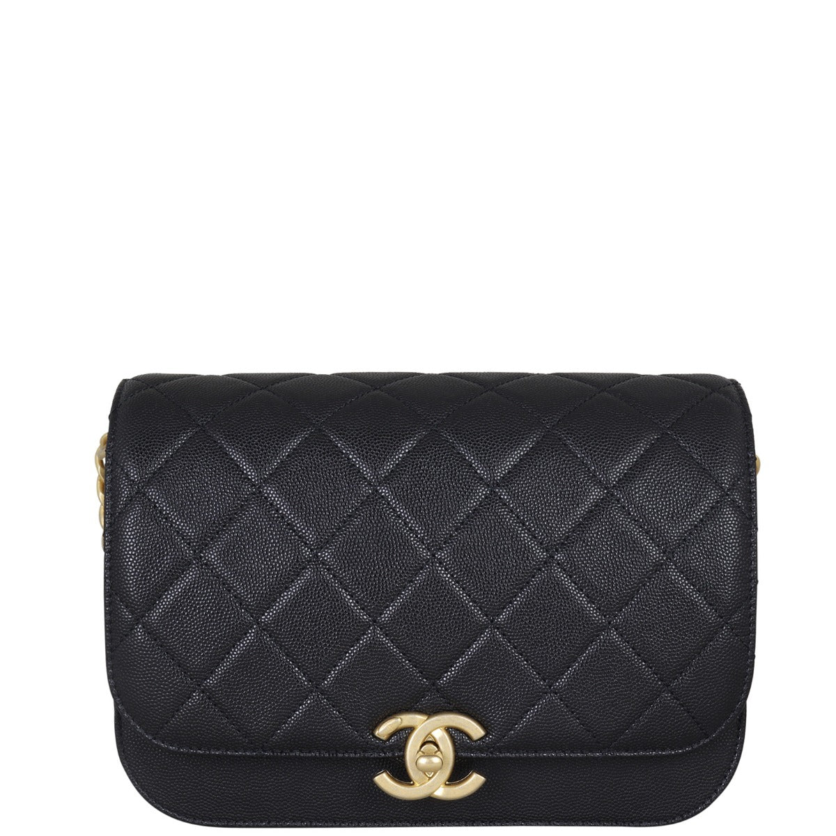 Chanel CC Mini Messenger Bag | Caviar