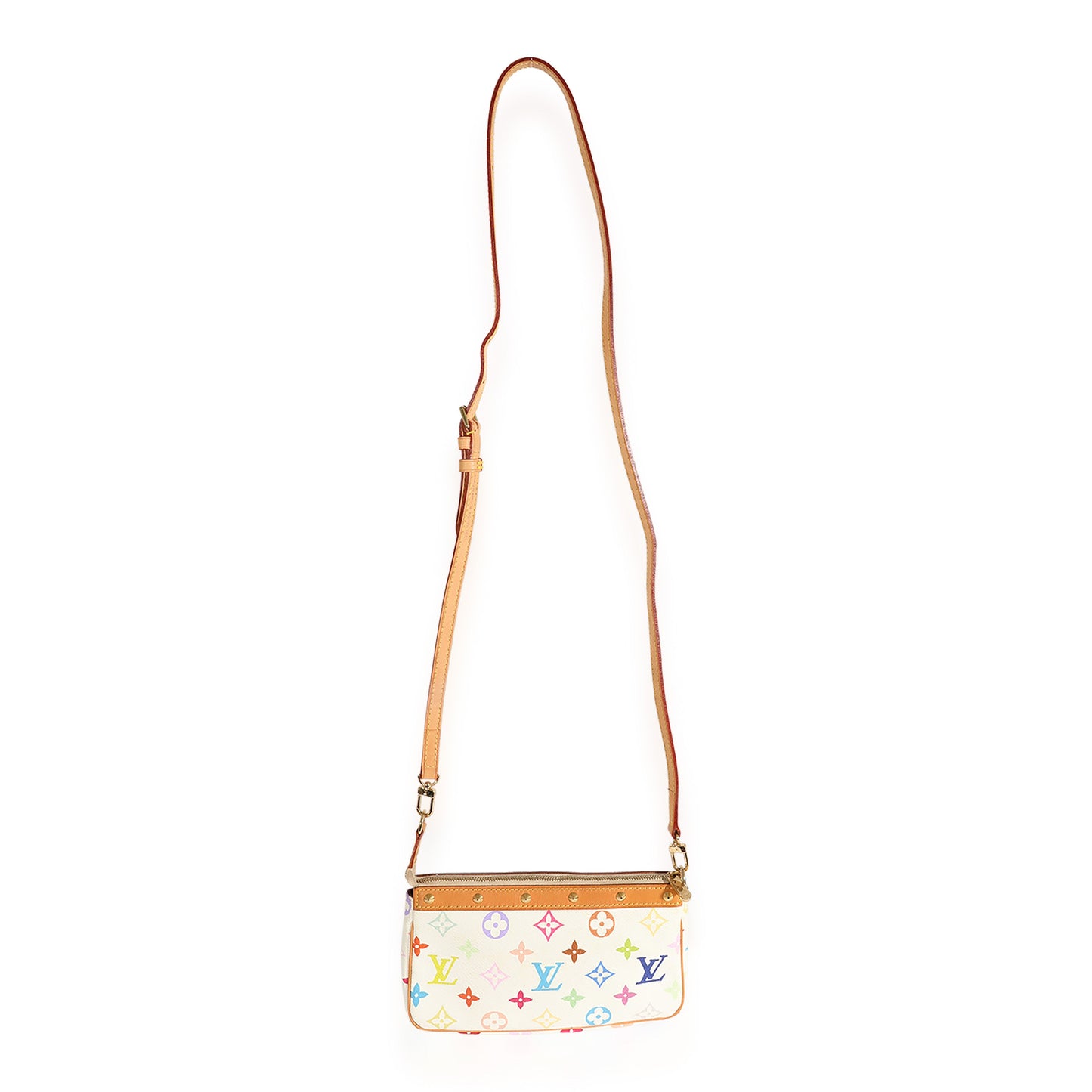 Louis Vuitton Louis Vuitton x Takashi Murakami Monogram Multicolore Pochette Accessoires