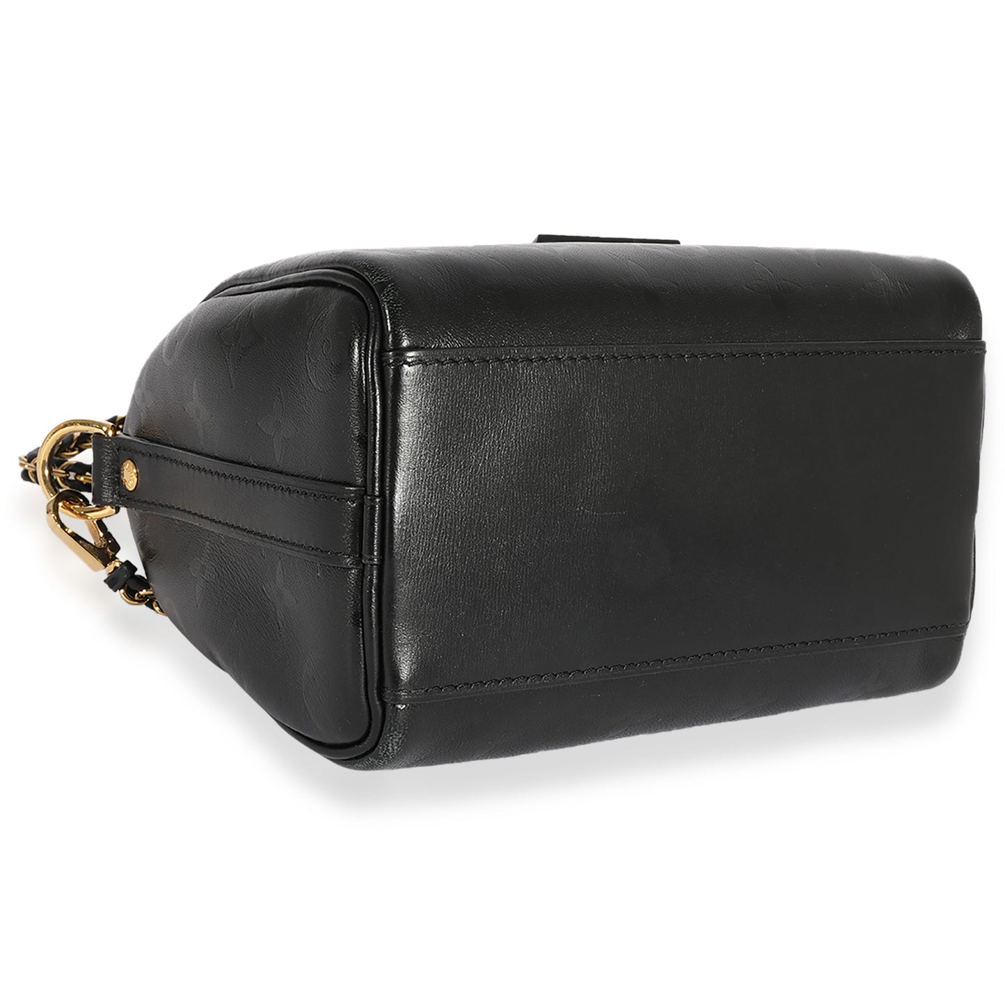 Louis Vuitton Louis Vuitton Black Monogram Ink Speedy BB
