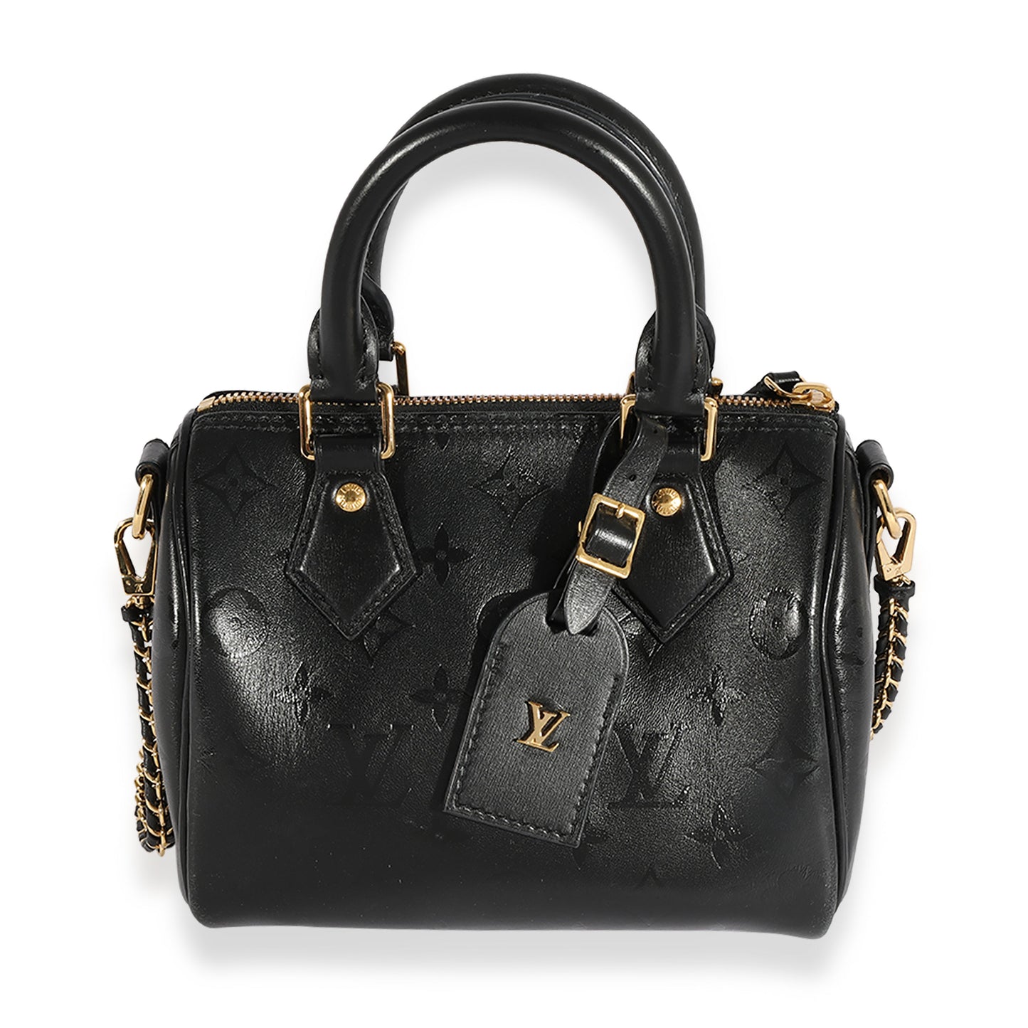 Louis Vuitton Louis Vuitton Black Monogram Ink Speedy BB