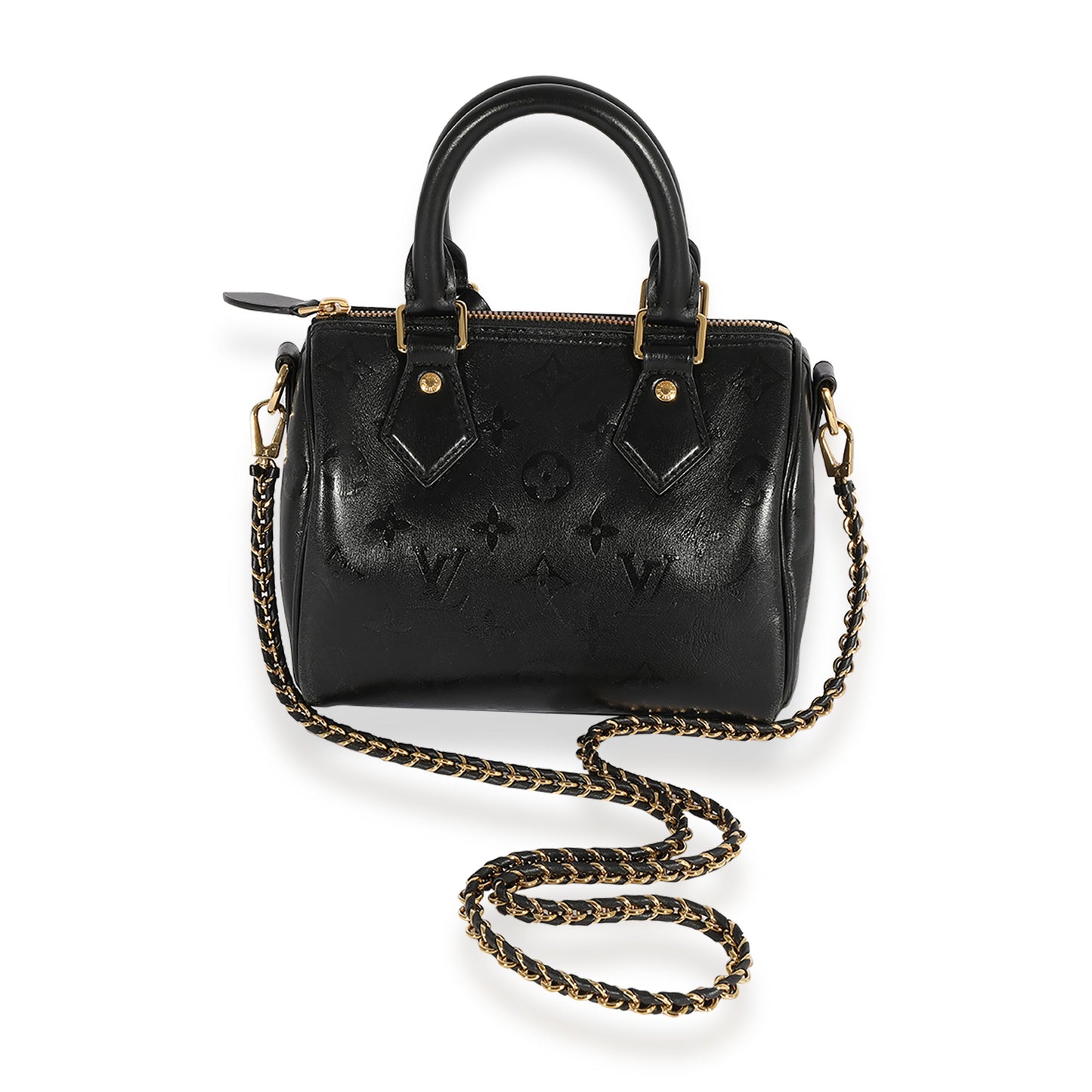 Louis Vuitton Louis Vuitton Black Monogram Ink Speedy BB