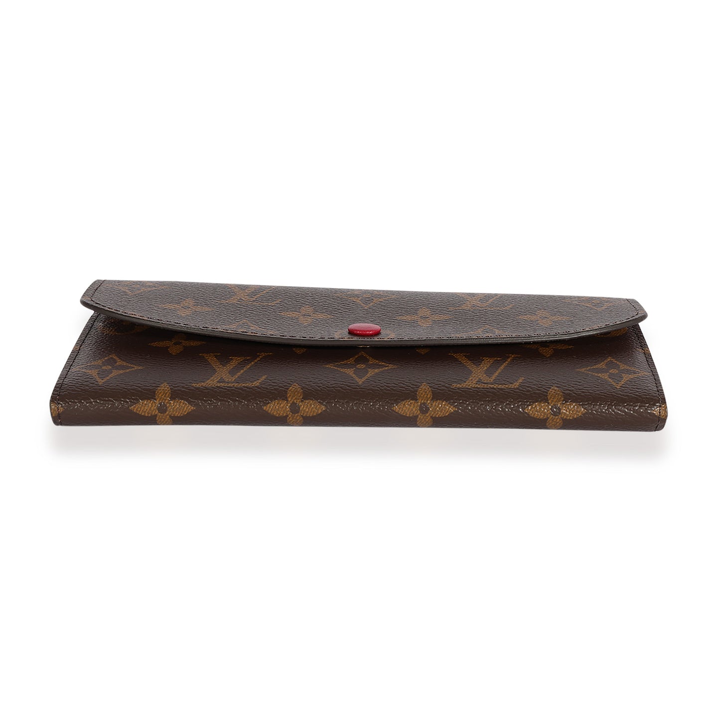 Louis Vuitton Louis Vuitton Monogram Canvas & Fuchsia Emilie Wallet
