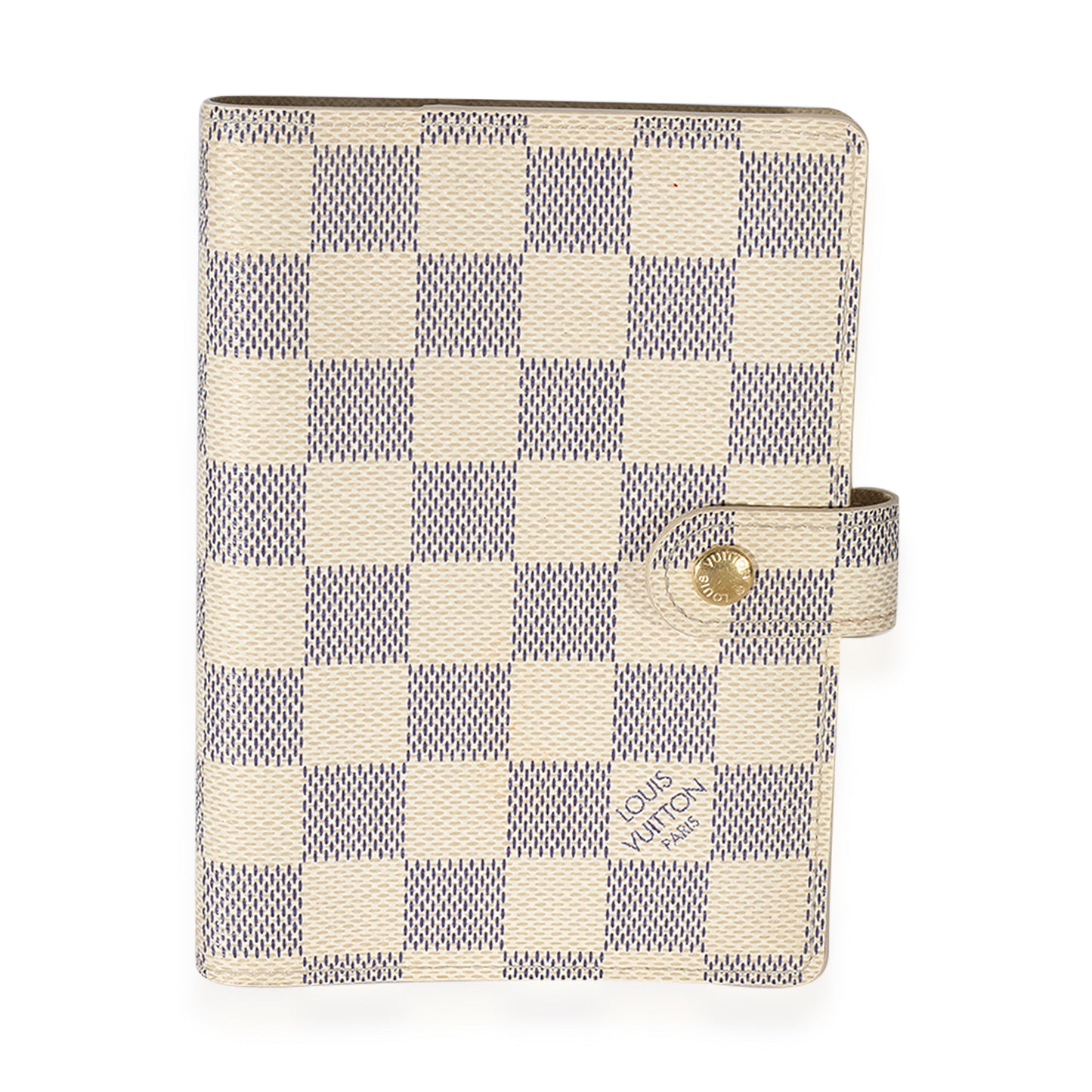 Louis Vuitton Louis Vuitton Damier Azur Canvas Small Agenda Cover