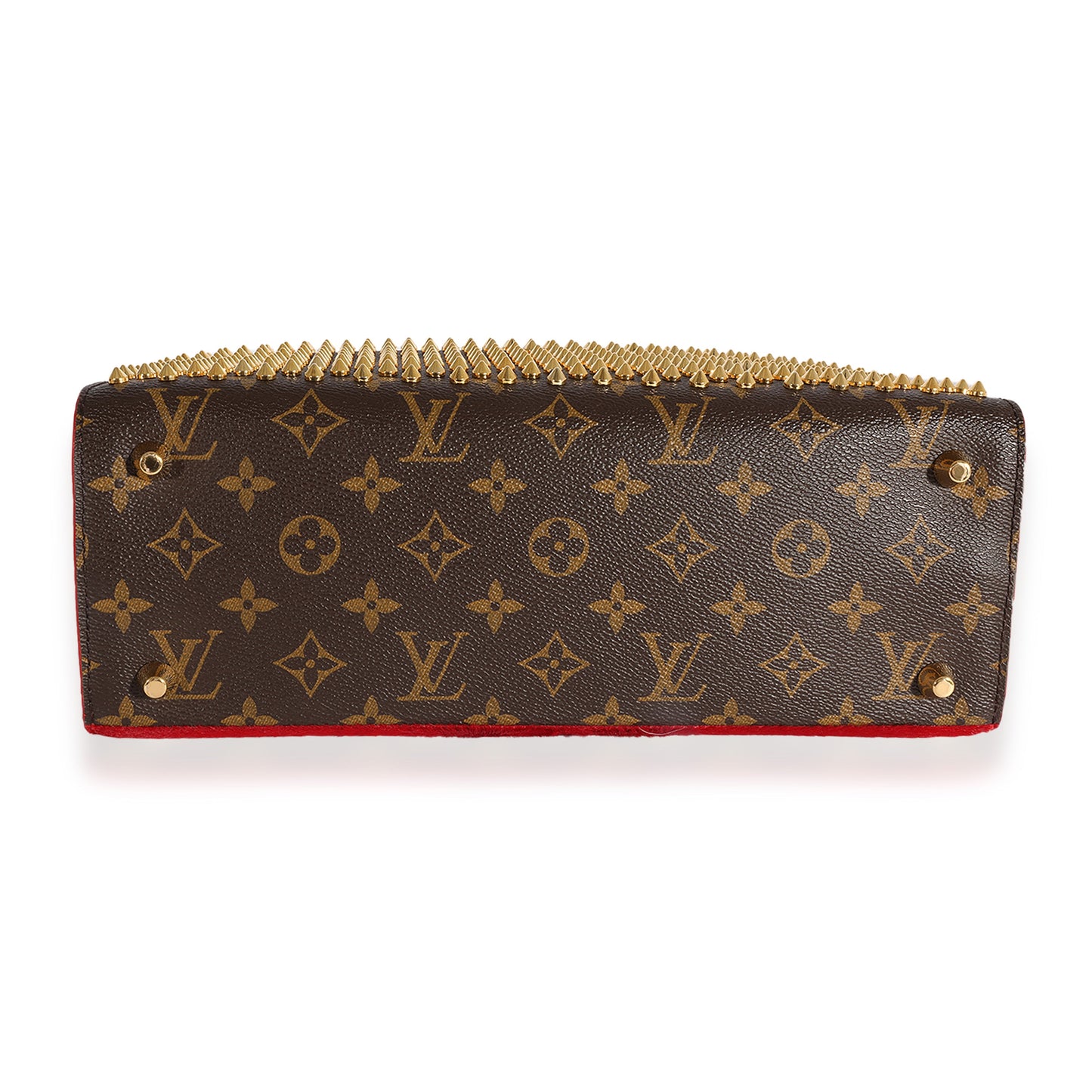 Louis Vuitton Louis Vuitton x Christian Louboutin Celebrating Monogram Iconoclasts Spike Tote